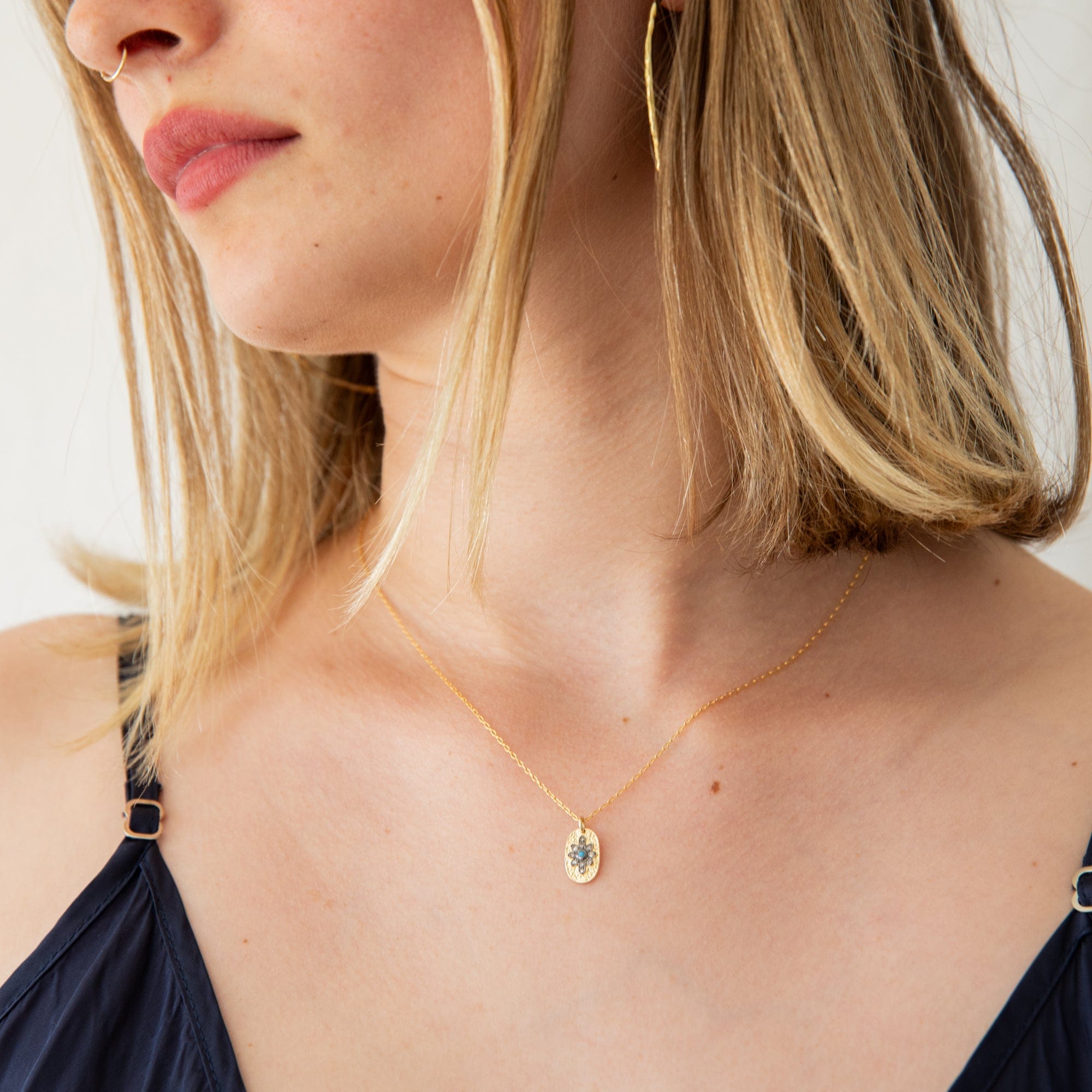 5 Octobre Necklaces Turquoise Vivian Necklace