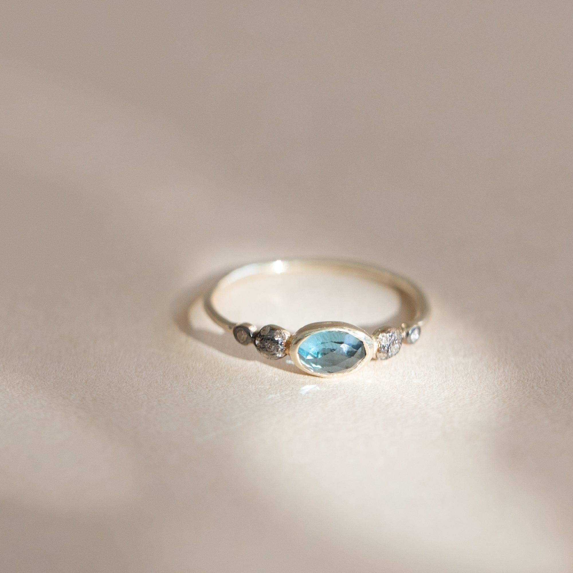 5 Octobre Rings Blue Topaz Gwen Ring