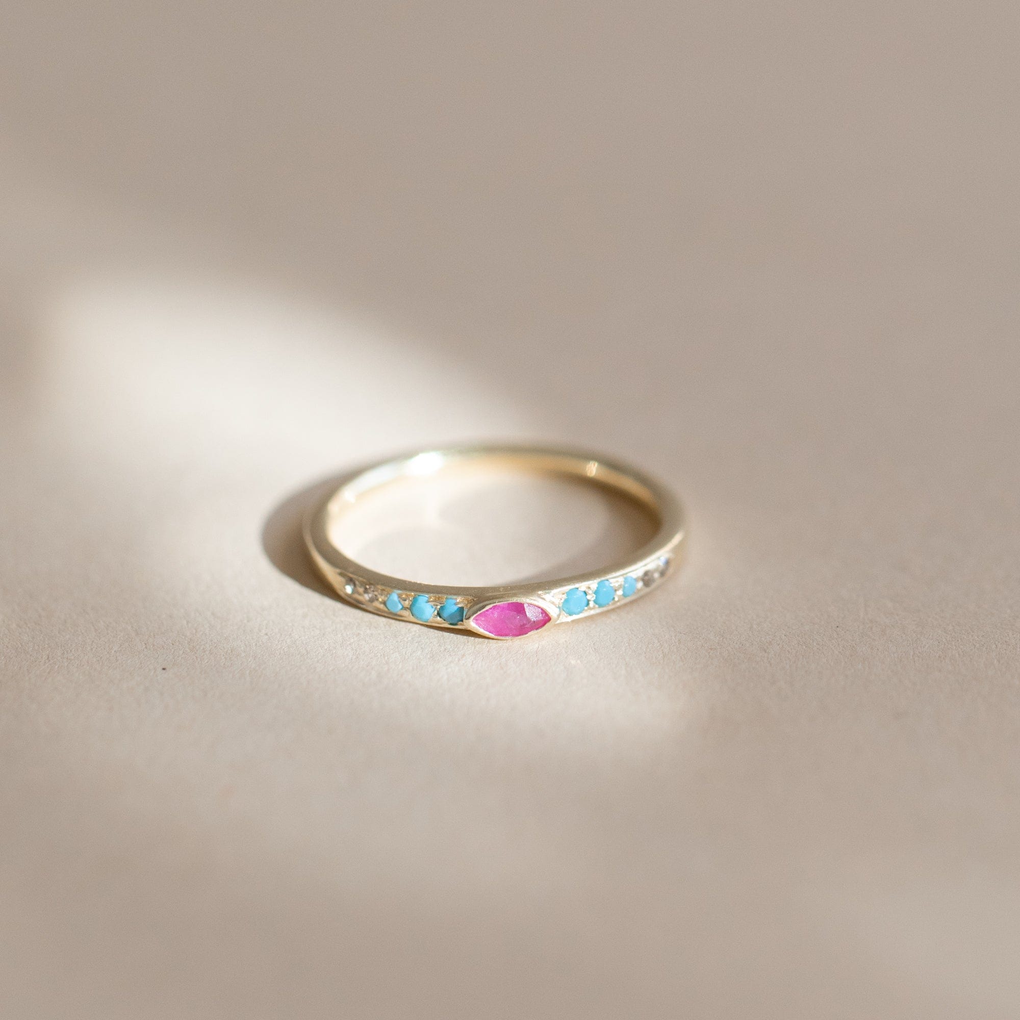 5 Octobre Rings Rubis Ring