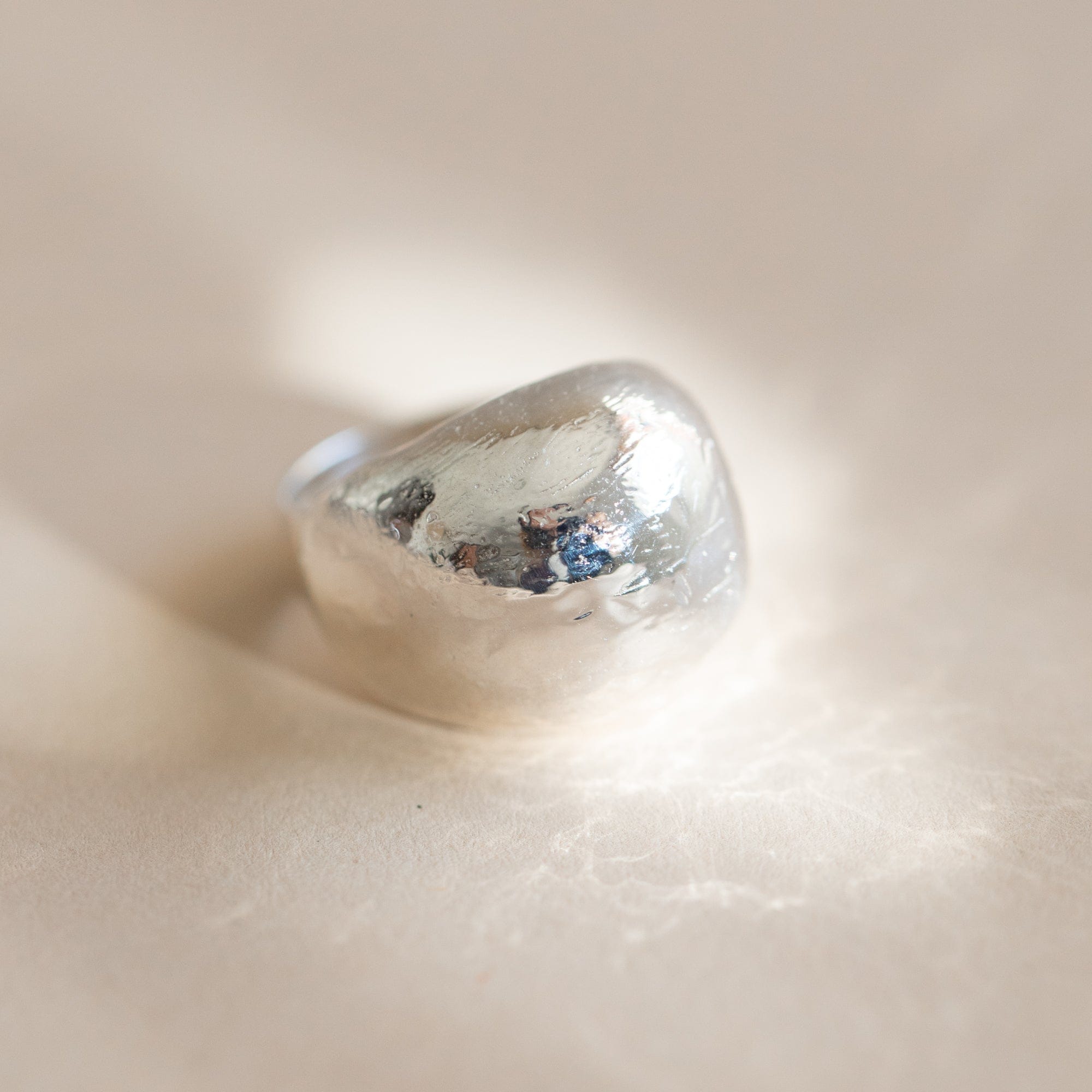 8.6.4 Rings 6 Hammered Dome RIng