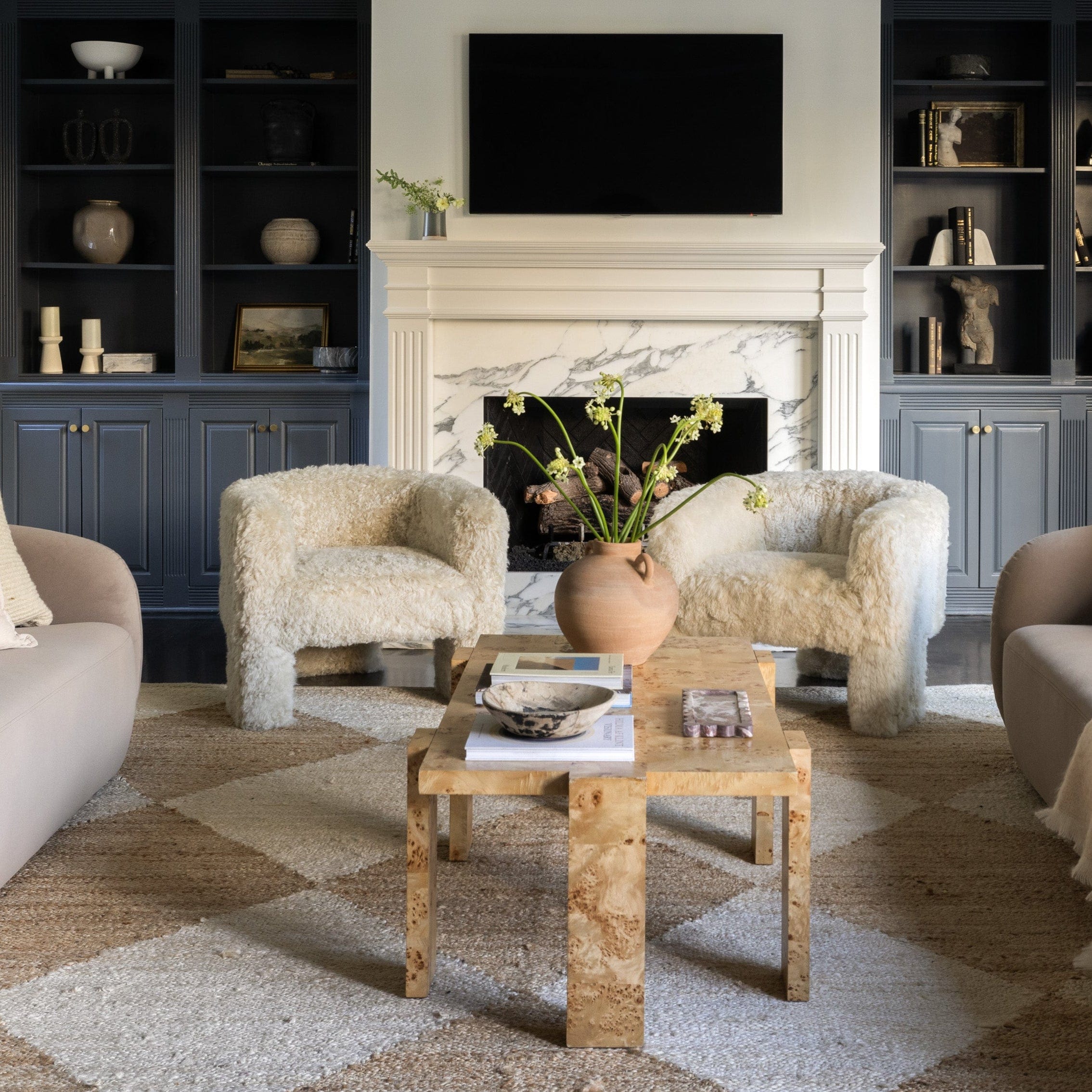 Abigail Ahern Seating Mava Mongolian Sheepskin Chair