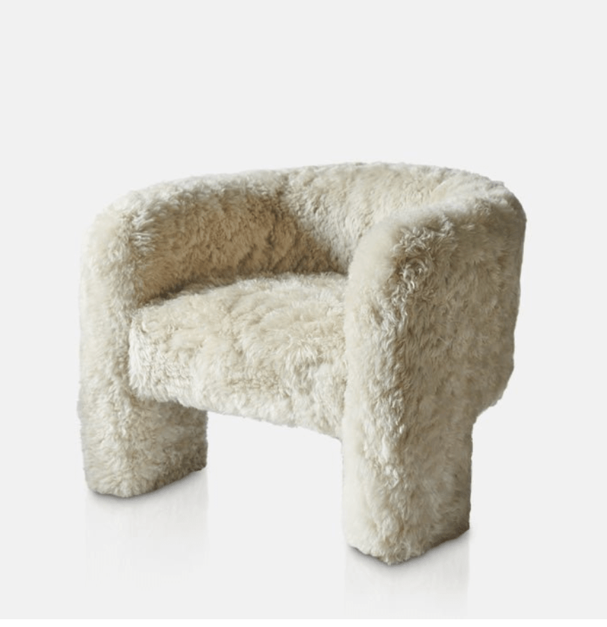 Abigail Ahern Seating Mava Mongolian Sheepskin Chair