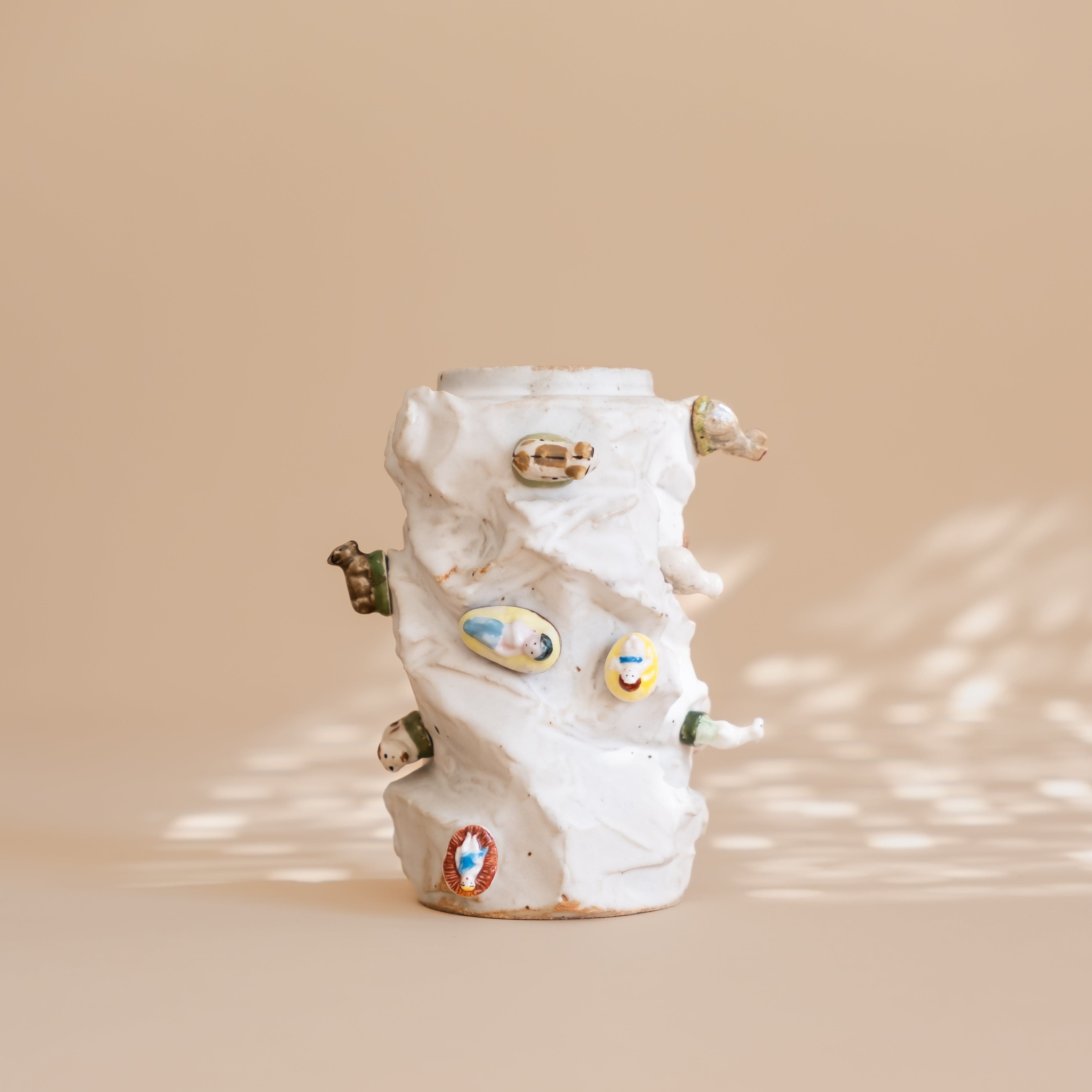 Abra Edelman Statement Piece Figurine Vase by Abra Edelman