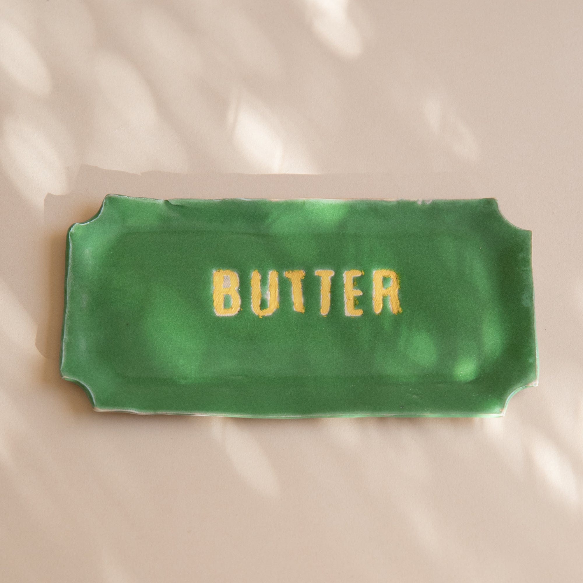 Abra Edelman Trays + Catchalls Rectangular Butter Dish by Abra Edelman