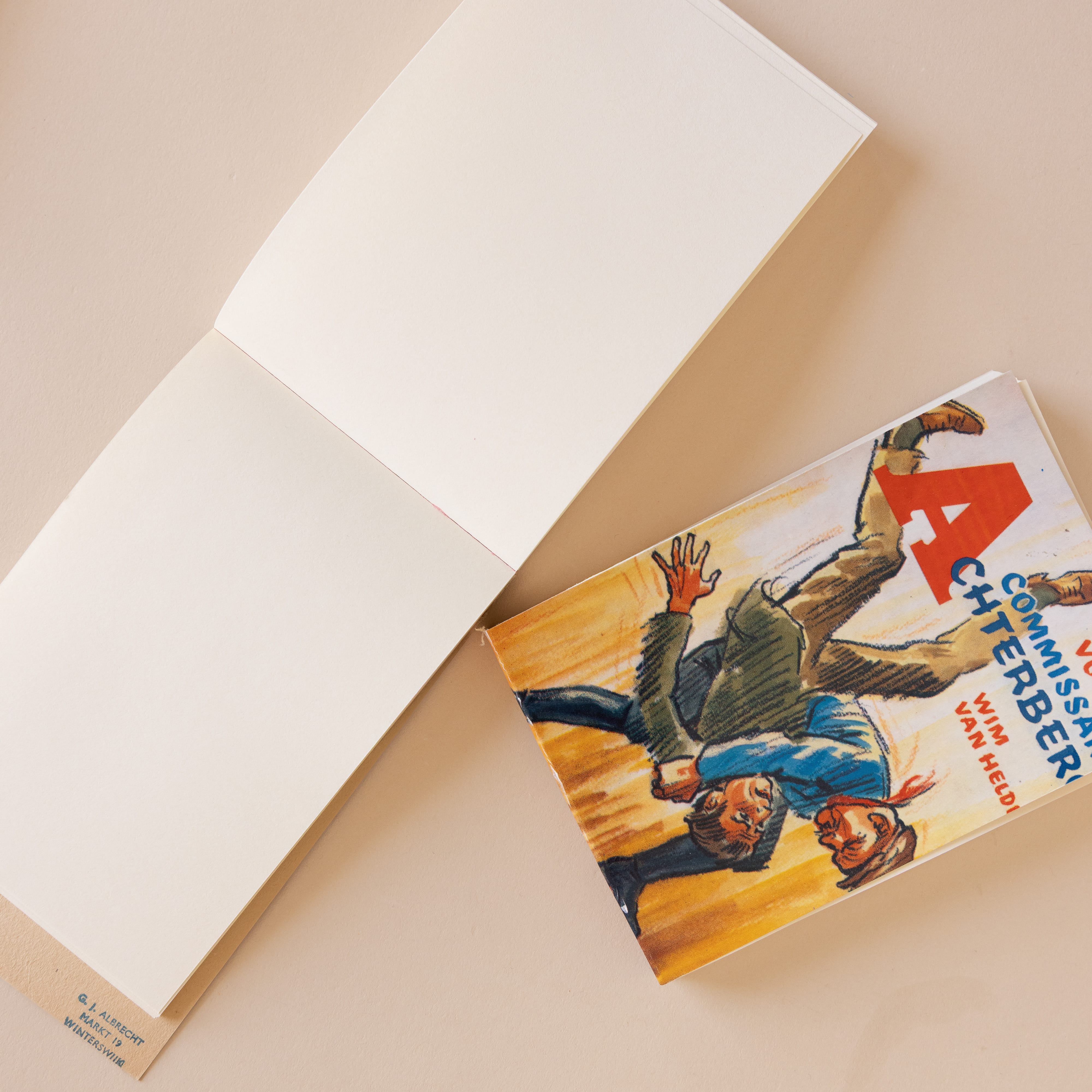 All About Blanks Stationery + Notebooks Vintage Notepad