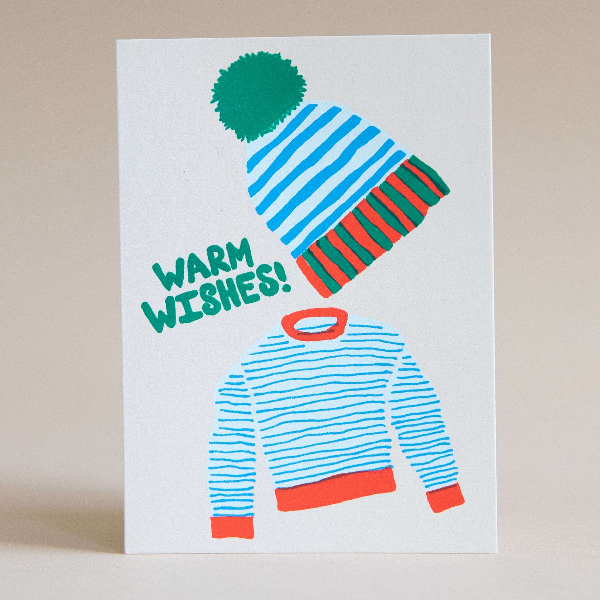 ALPHABET STUDIOS Greeting Cards Warm Wishes Greeting Card