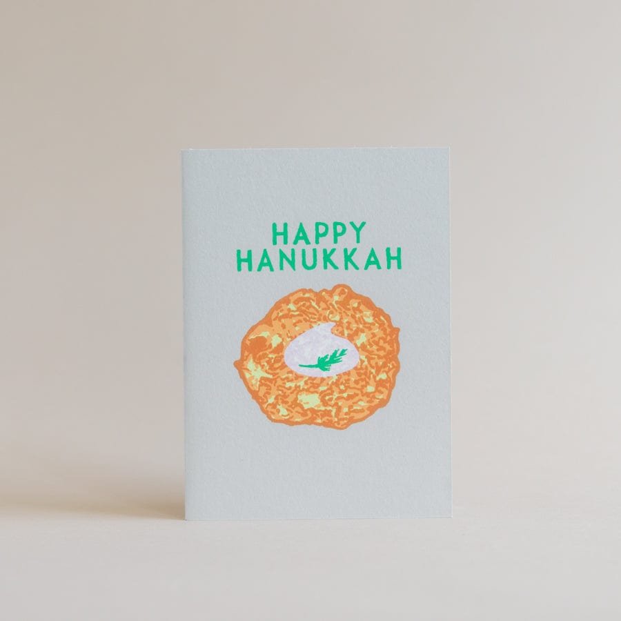 ALPHABET STUDIOS Stationery Happy Hanukkah Latke Card