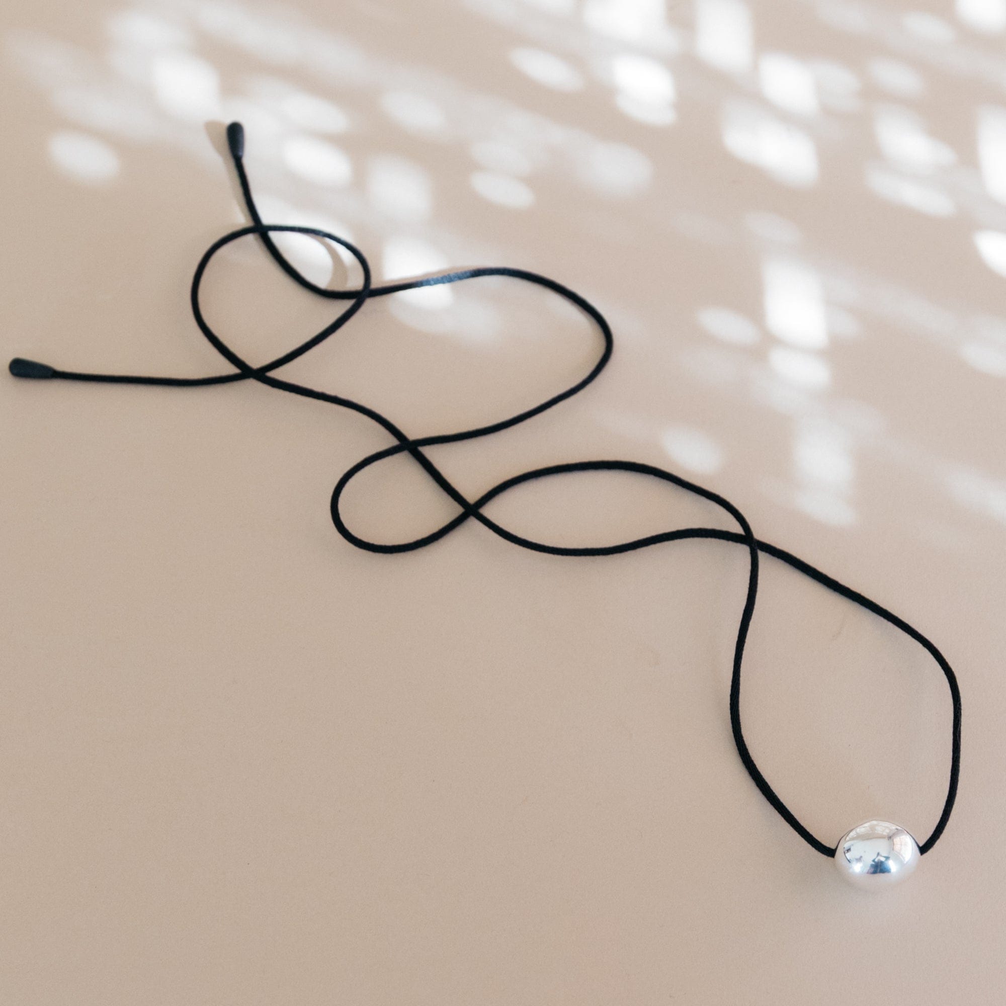 Annika Inez Necklaces Silver / Small Ellipse Necklace by Annika Inez