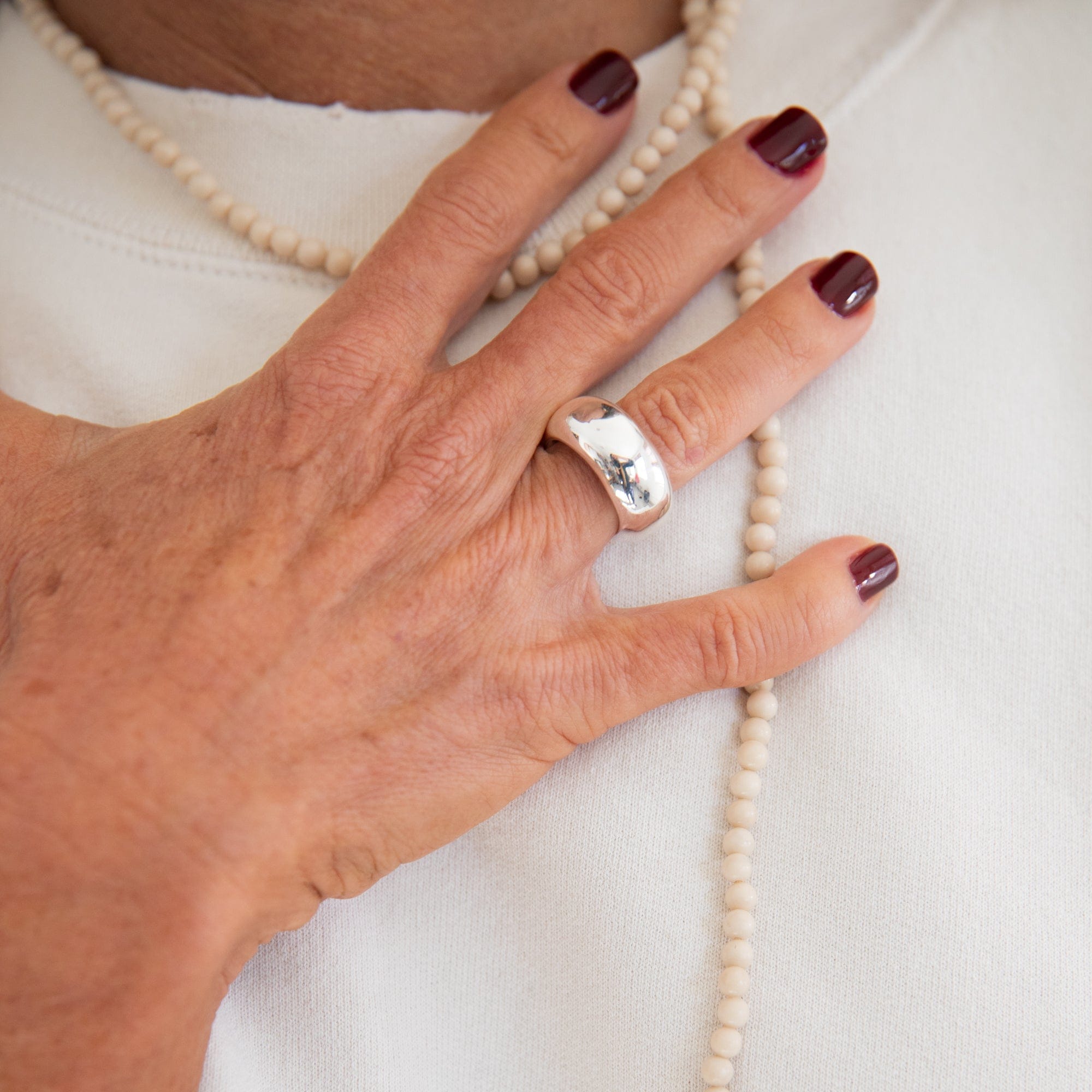 Annika Inez Rings 5 Cigar Band Ring by Annika Inez