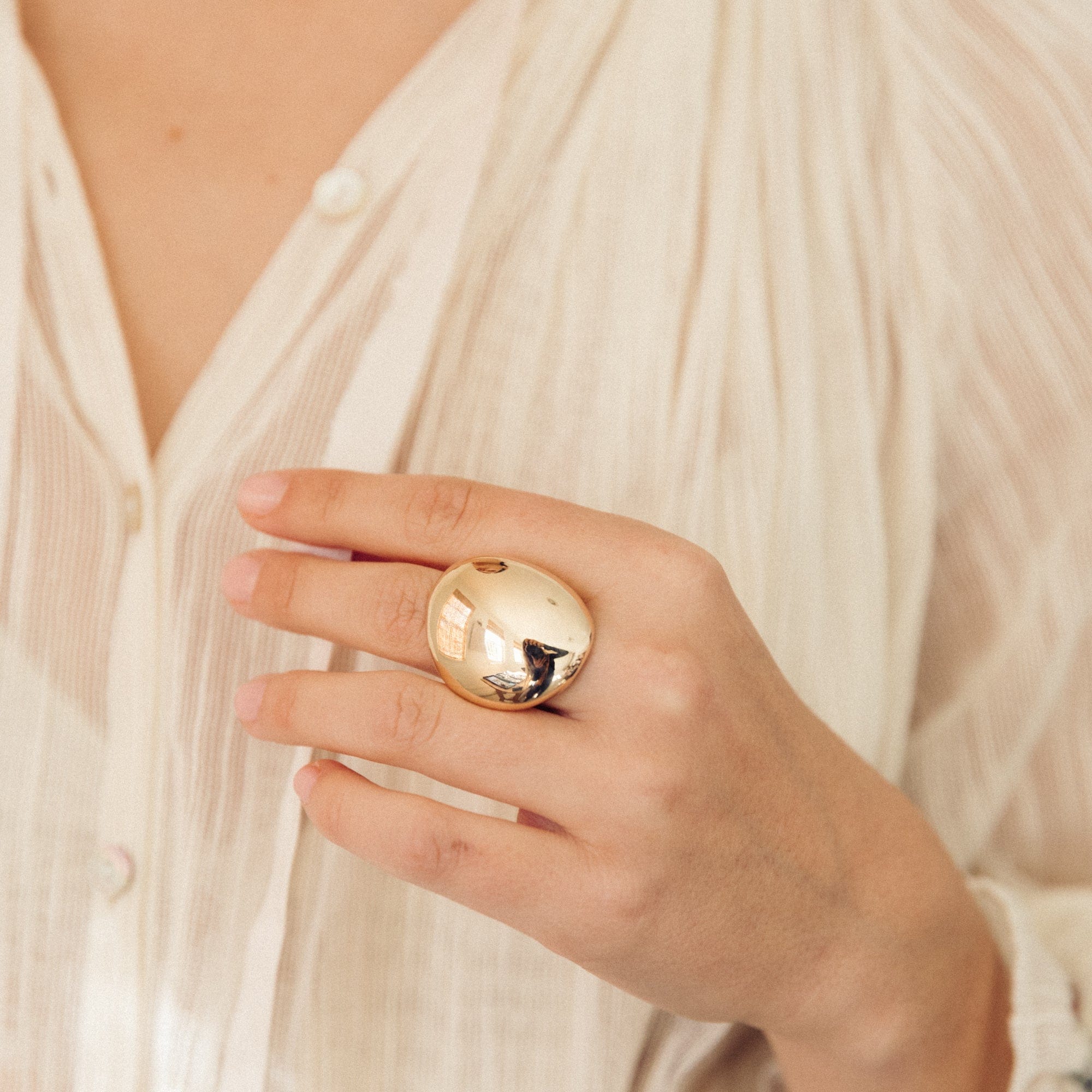 Annika Inez Rings Spoon Ring by Annika Inez