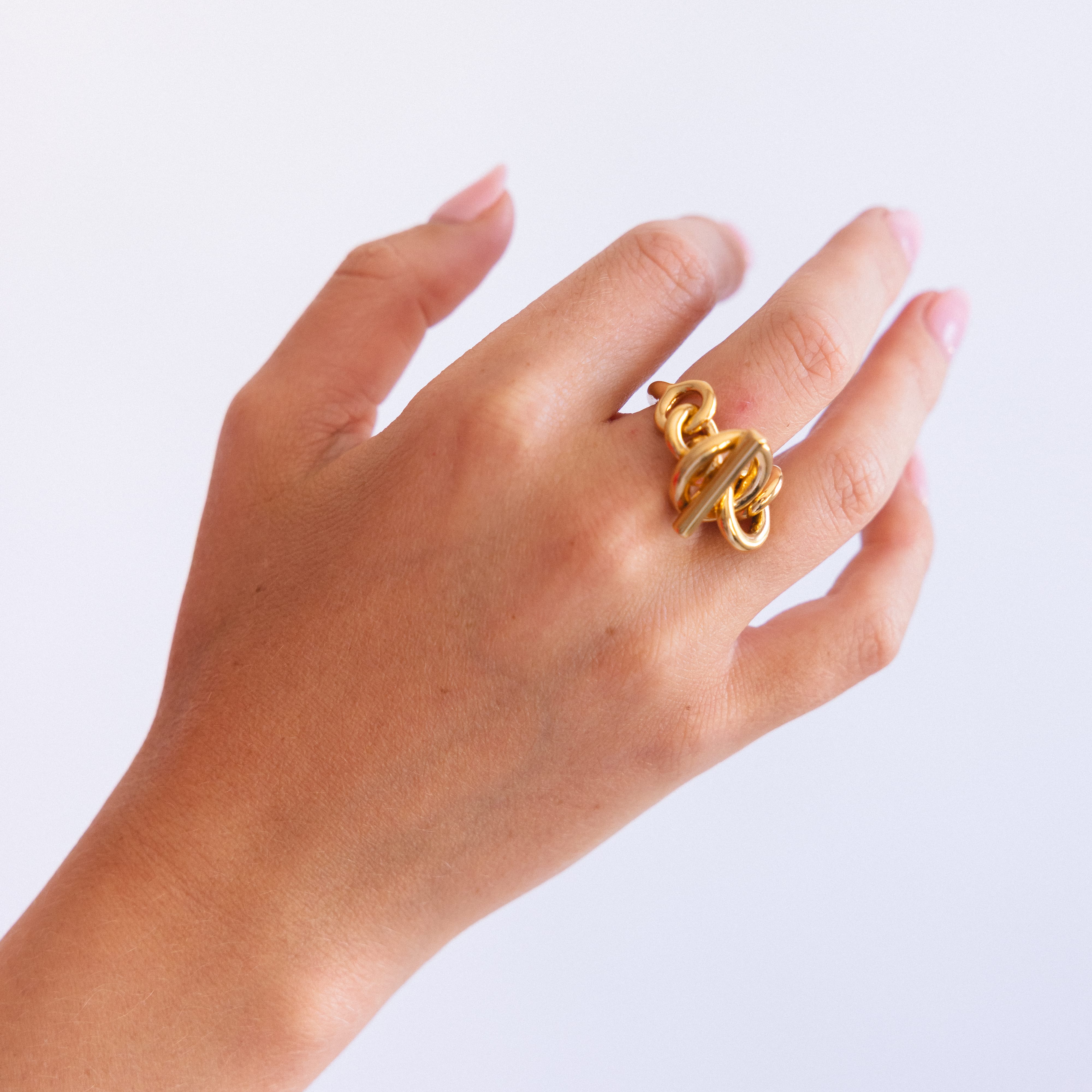 Annika Inez Rings Tapered Link Ring by Annika Inez