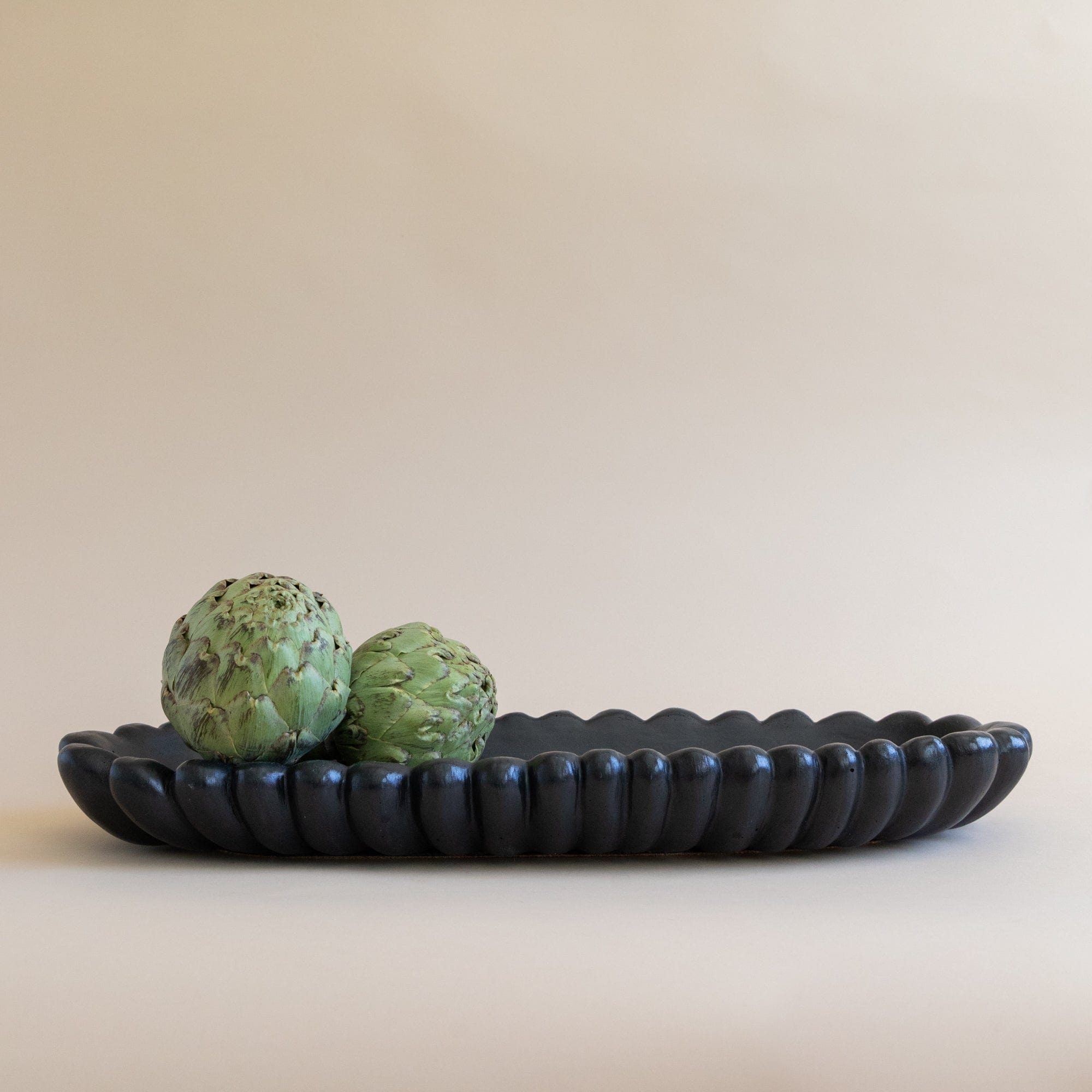 Atelier La Rouleuse Trays + Catchalls Scalloped Tray