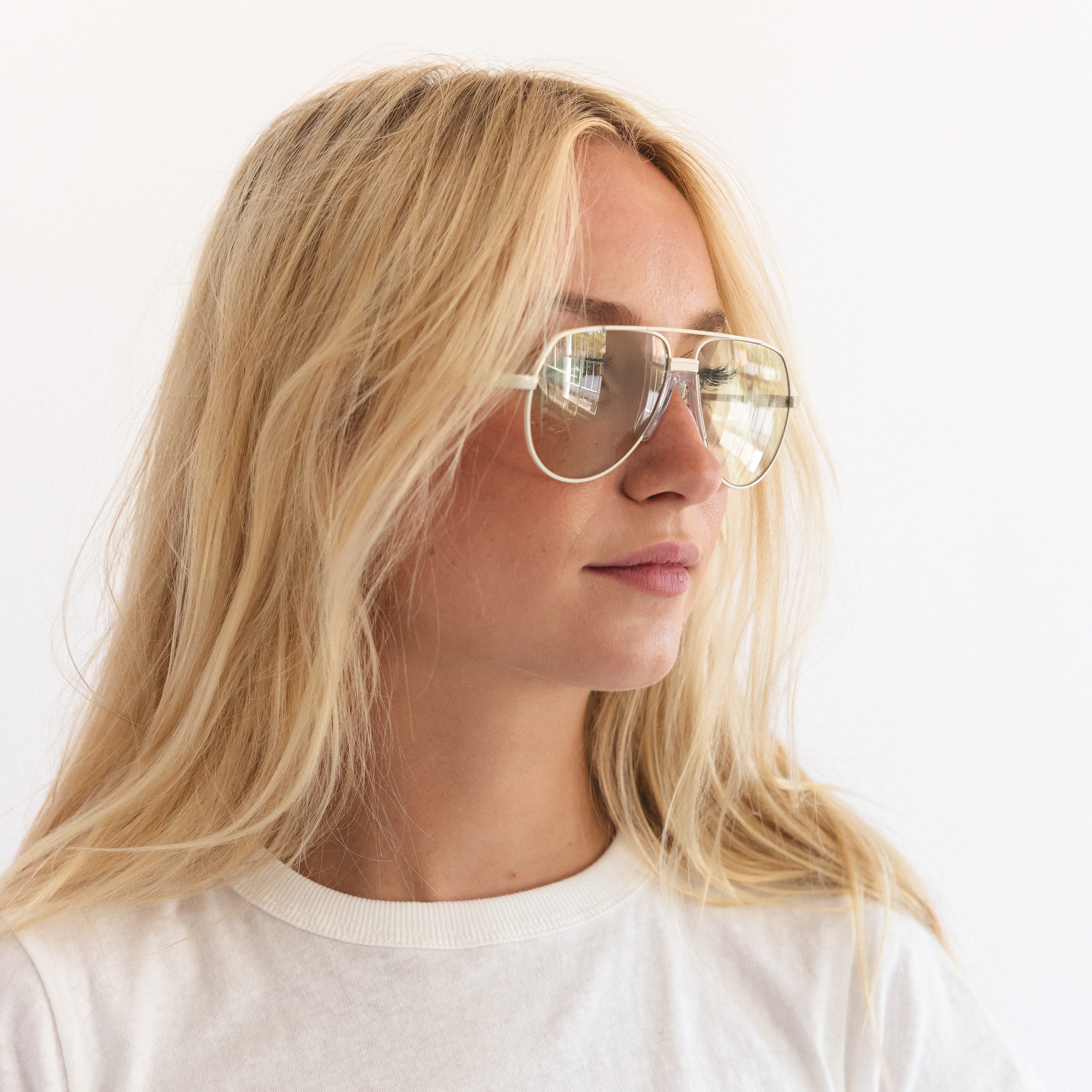 Caddis Eyewear Caddis Glasses Montoya Vintage White