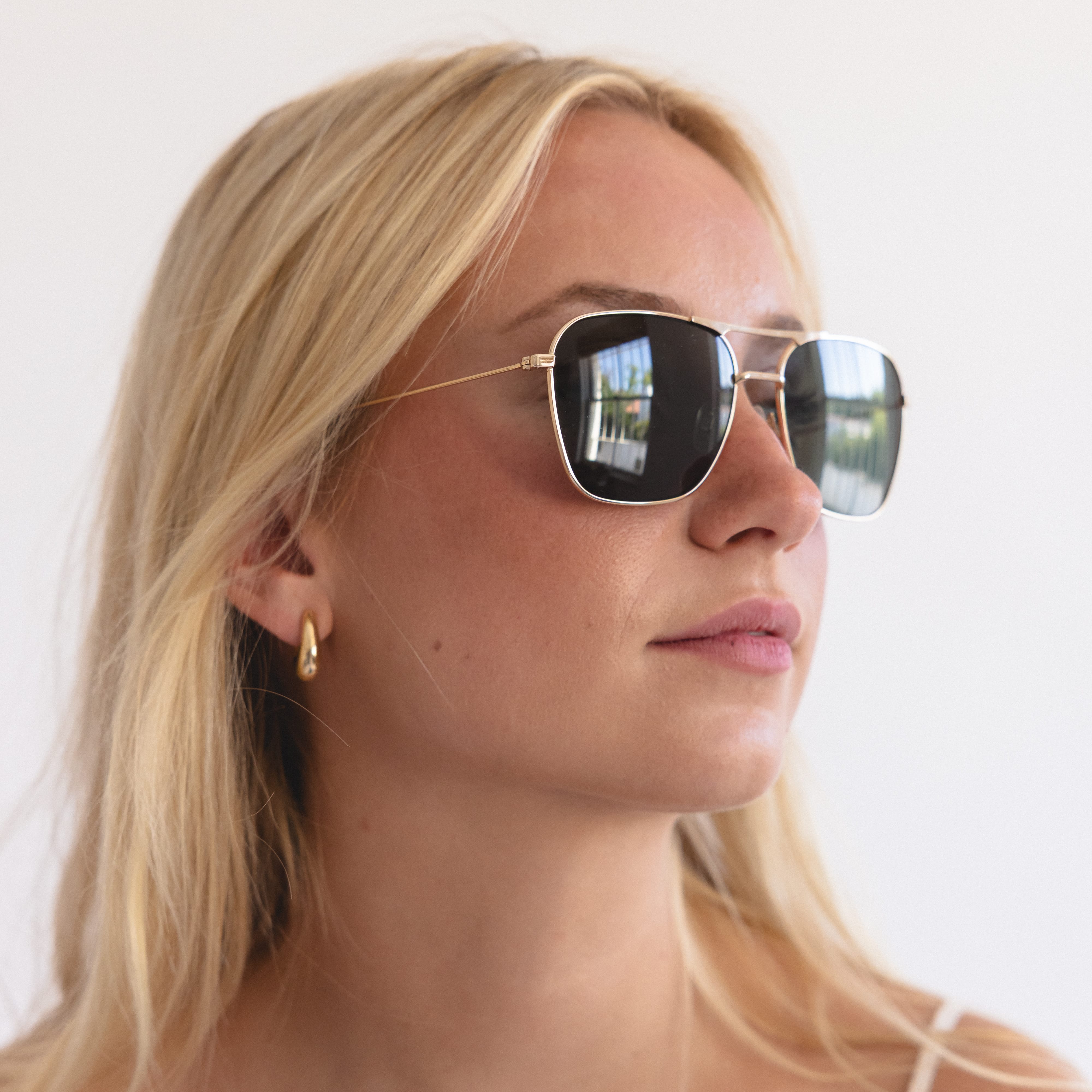 Caddis Eyewear Caddis Sunglasses Hooper in Gold