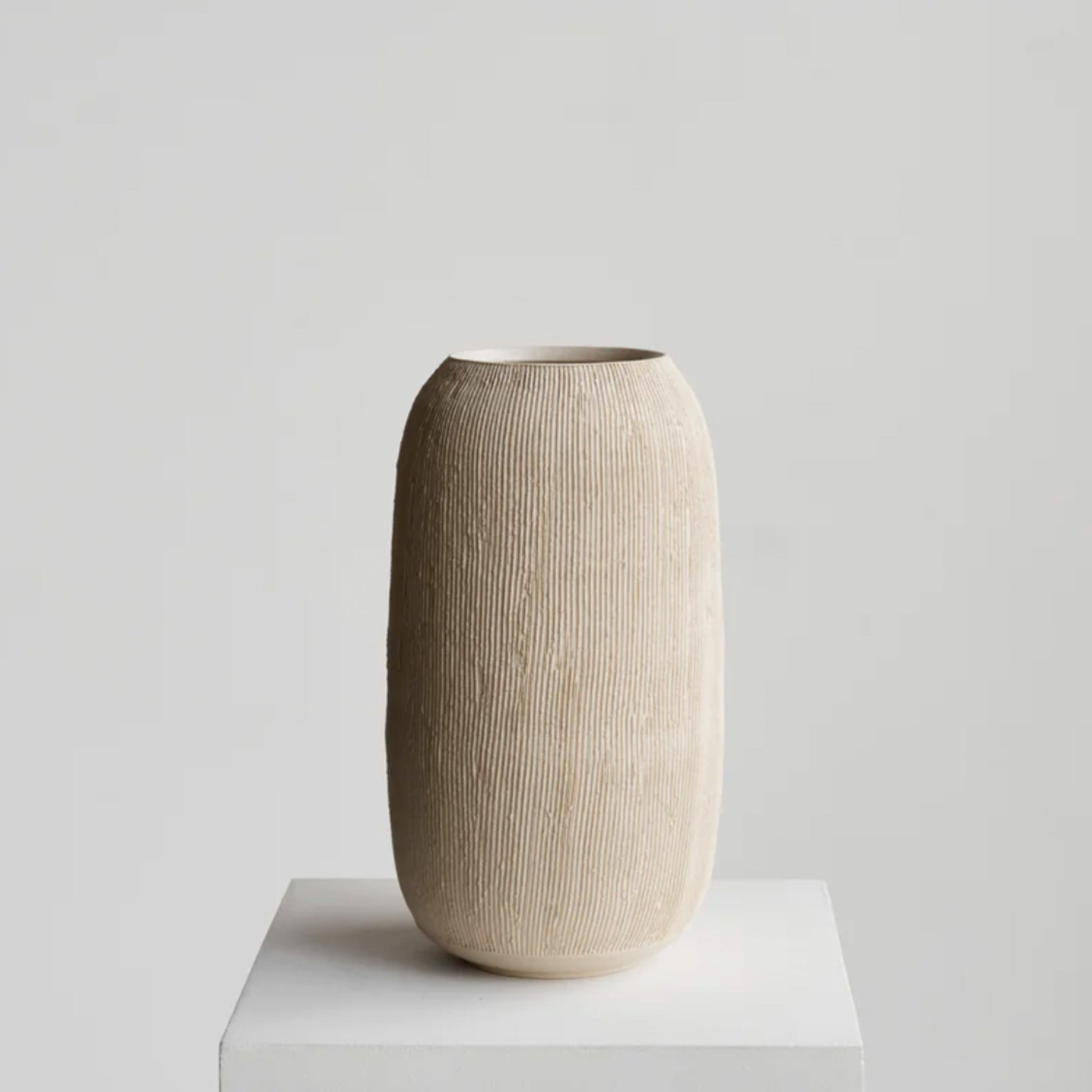 Ceramicah Statement Piece Large / Stone Dune 03 Vessel by Ceramicah