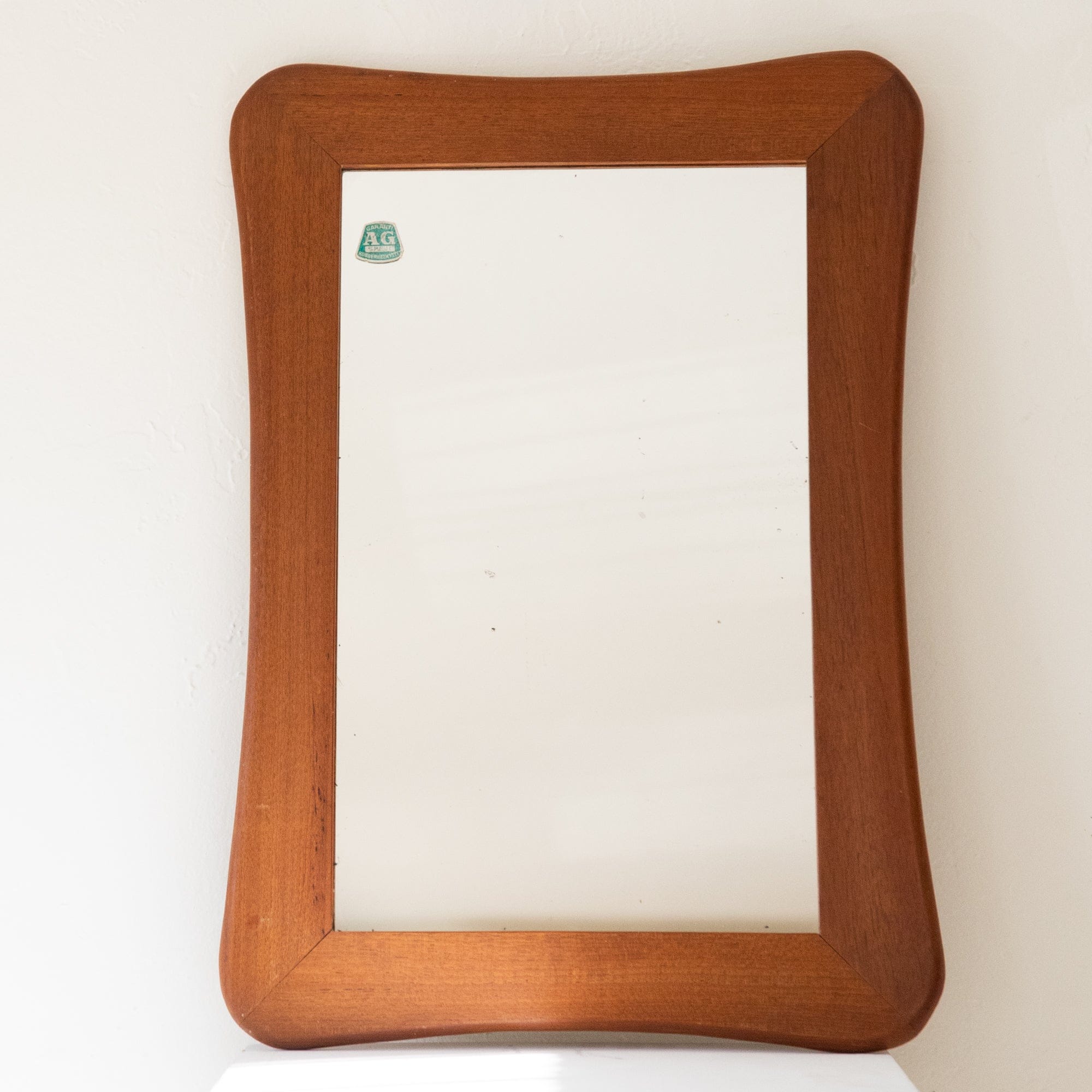 +COOP Vintage Mirrors Ag Spejl Danish Teak Wall Mirror