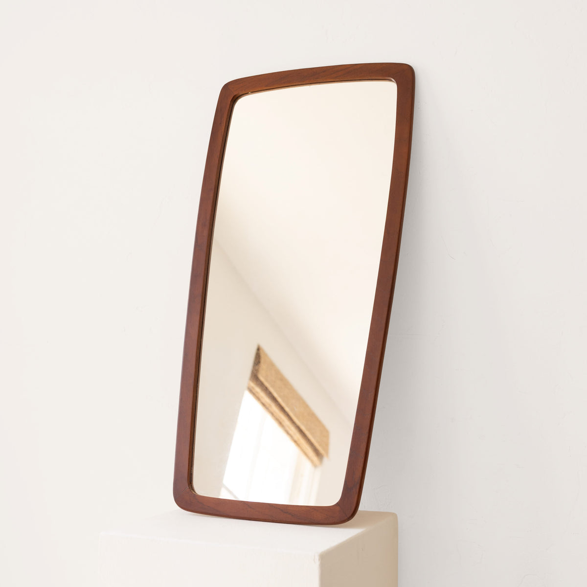 +COOP Vintage Mirrors Vintage Danish Teak Wall Mirror