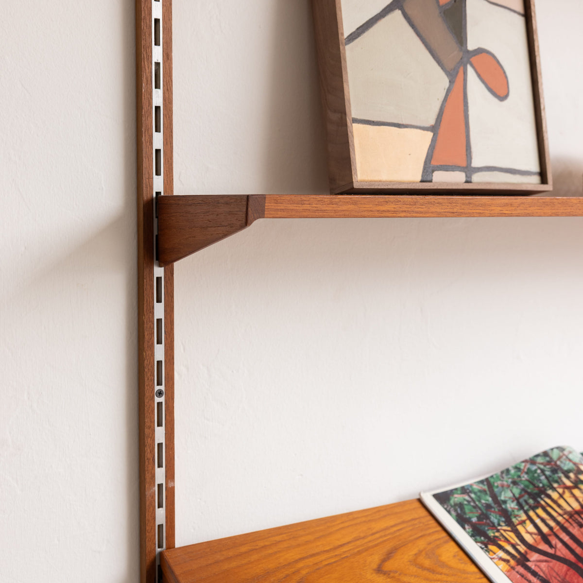 +COOP Vintage Storage Vintage Mid Century Teak Wall Unit - NFS