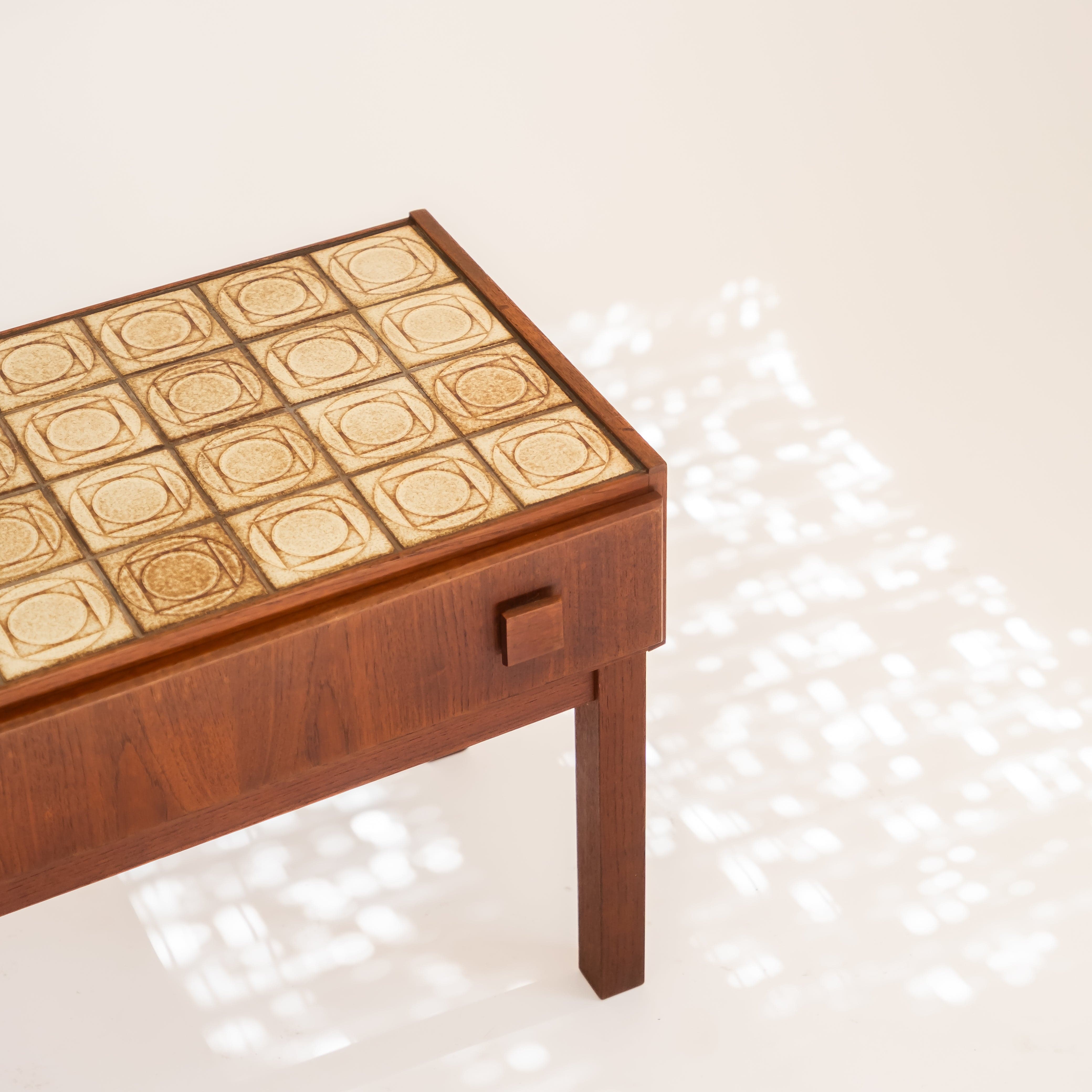 +COOP Vintage Storage Vintage Tile and Teak Chest