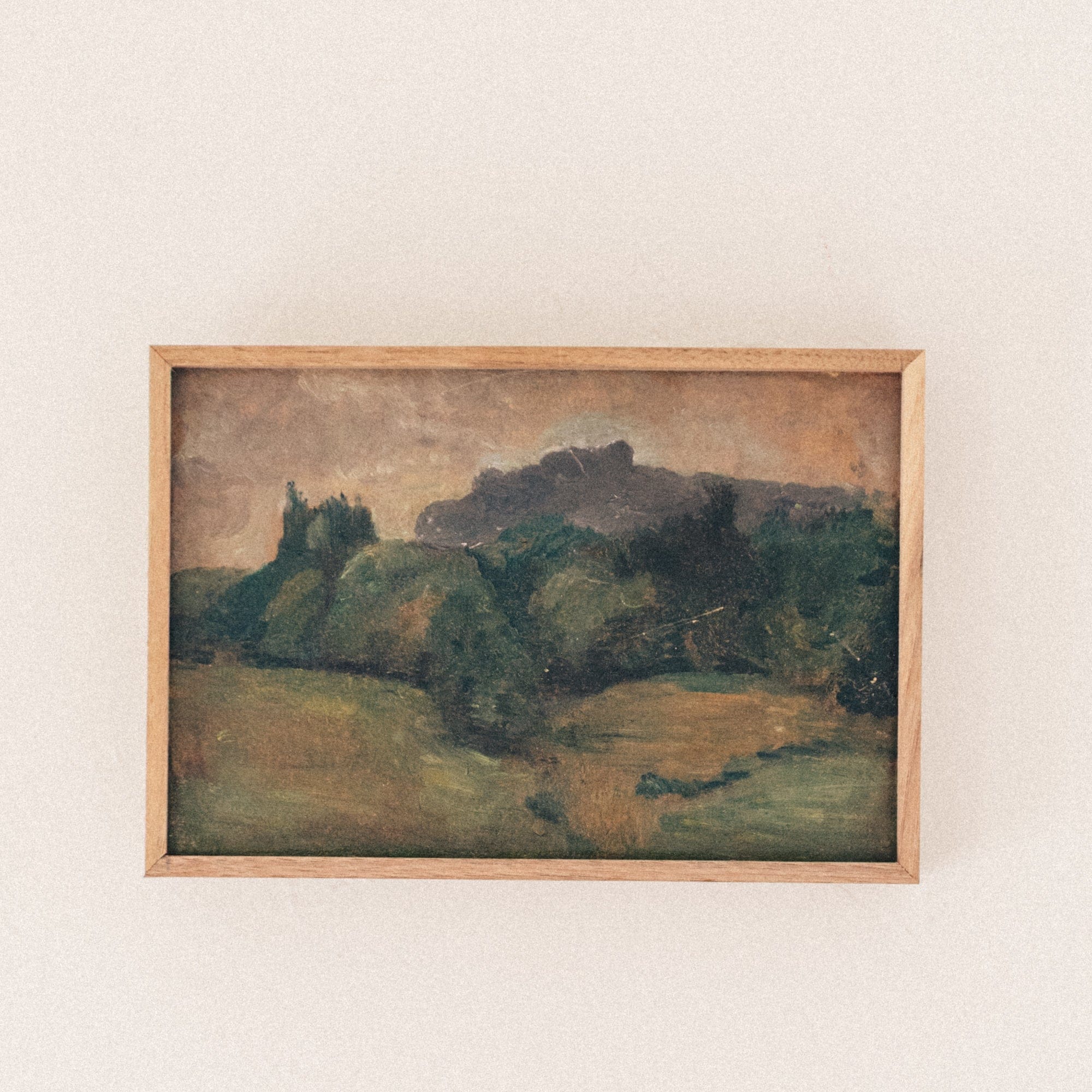 +COOP Vintage Wall Art Abstract Landscape Painting