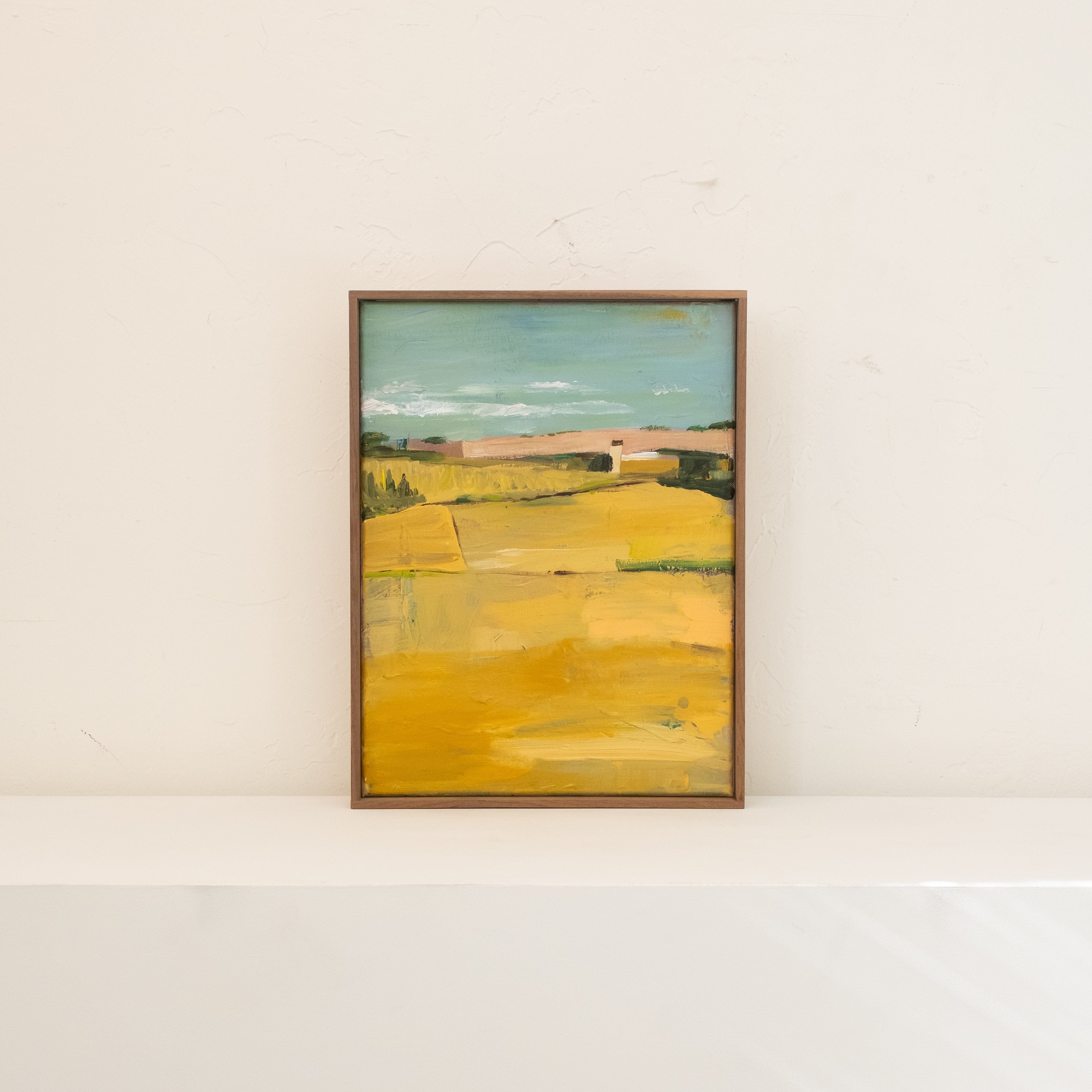 +COOP Wall Art Framed Abstract Painting | "Unplains"