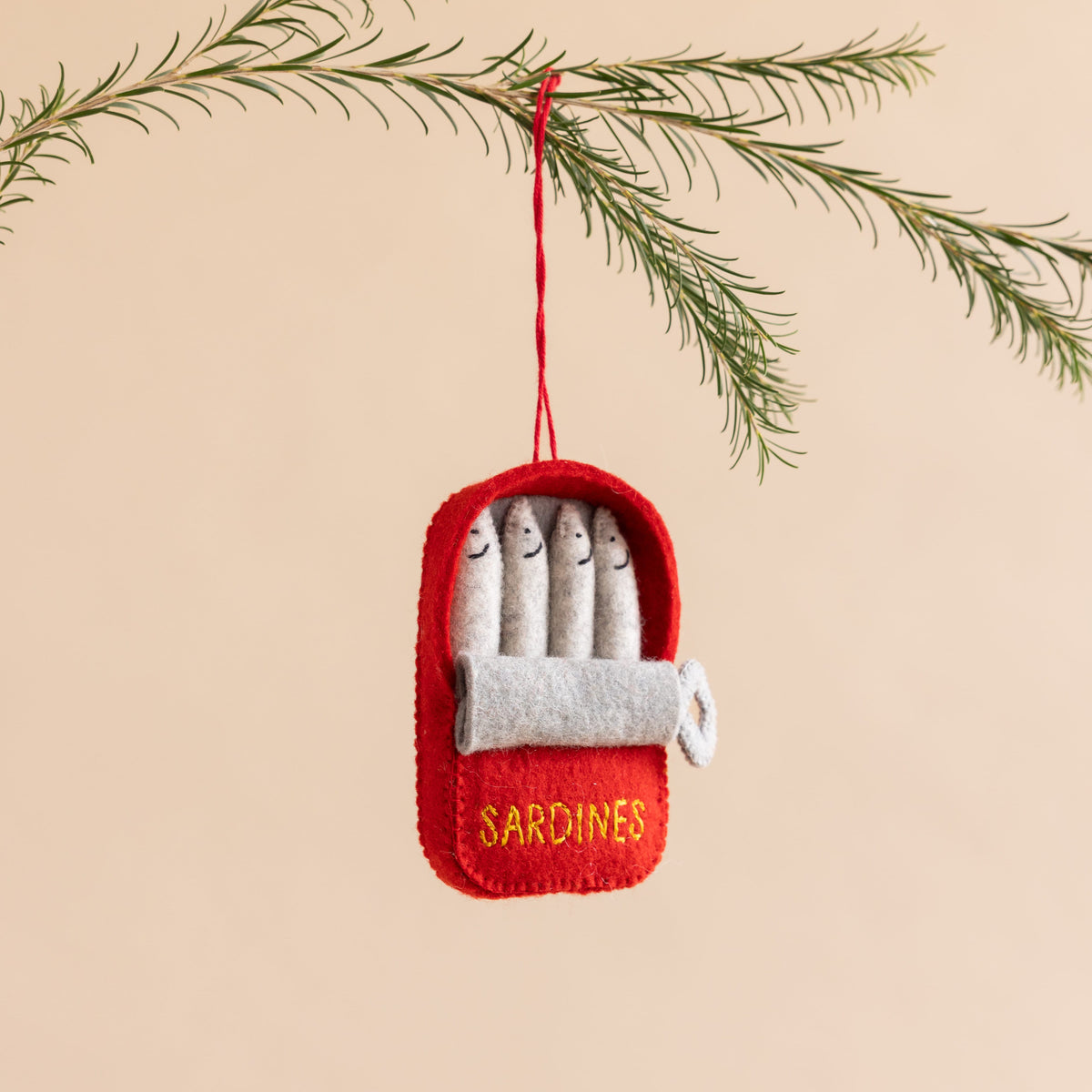 Craft Spring Seasonal Sardine Tin Ornament
