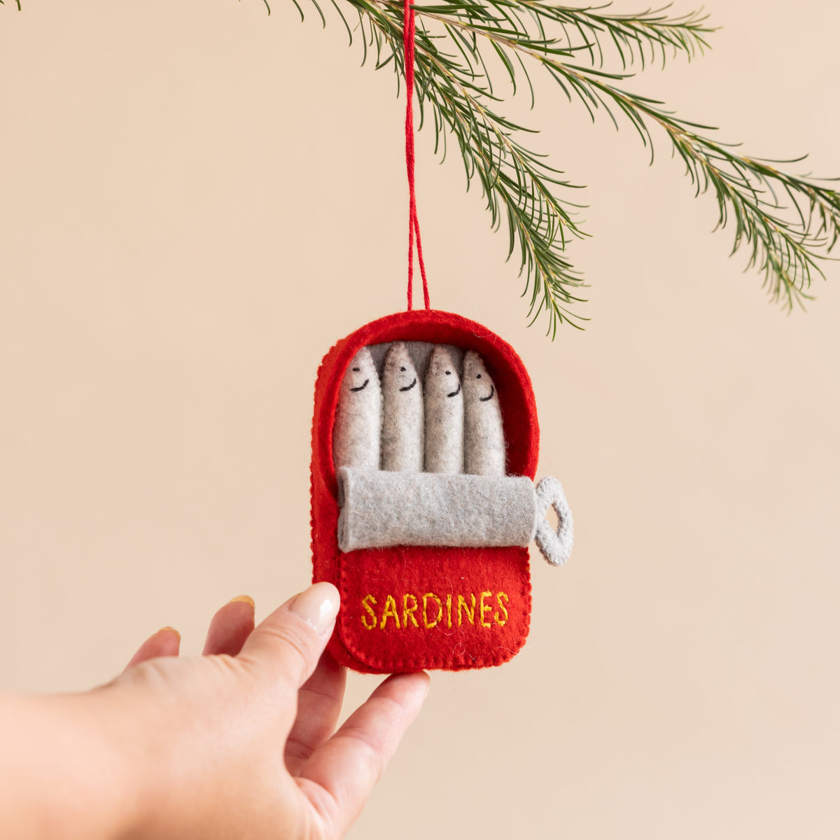 Craft Spring Seasonal Sardine Tin Ornament