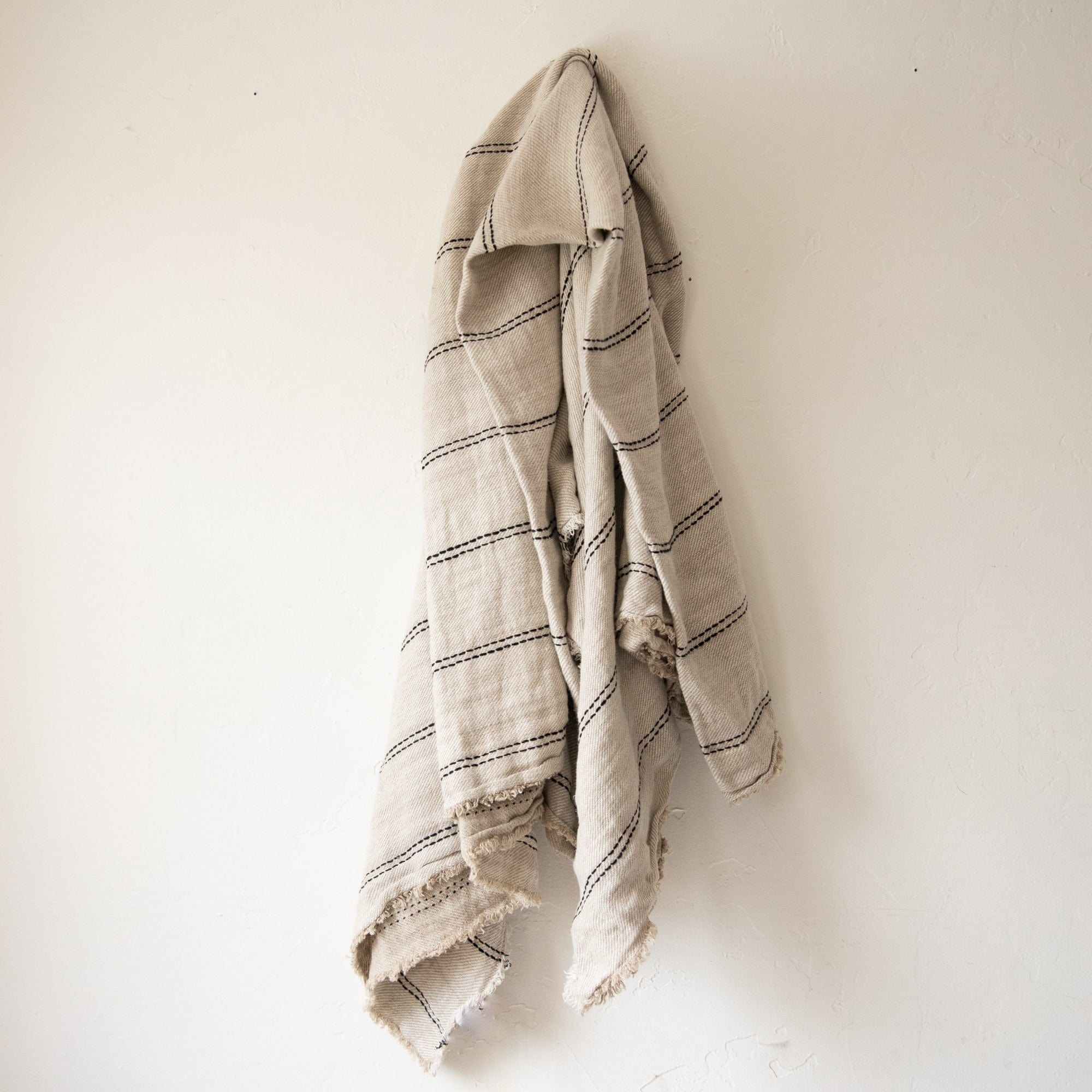 Cultiver Blankets + Throws Mira Linen Throw by Cultiver