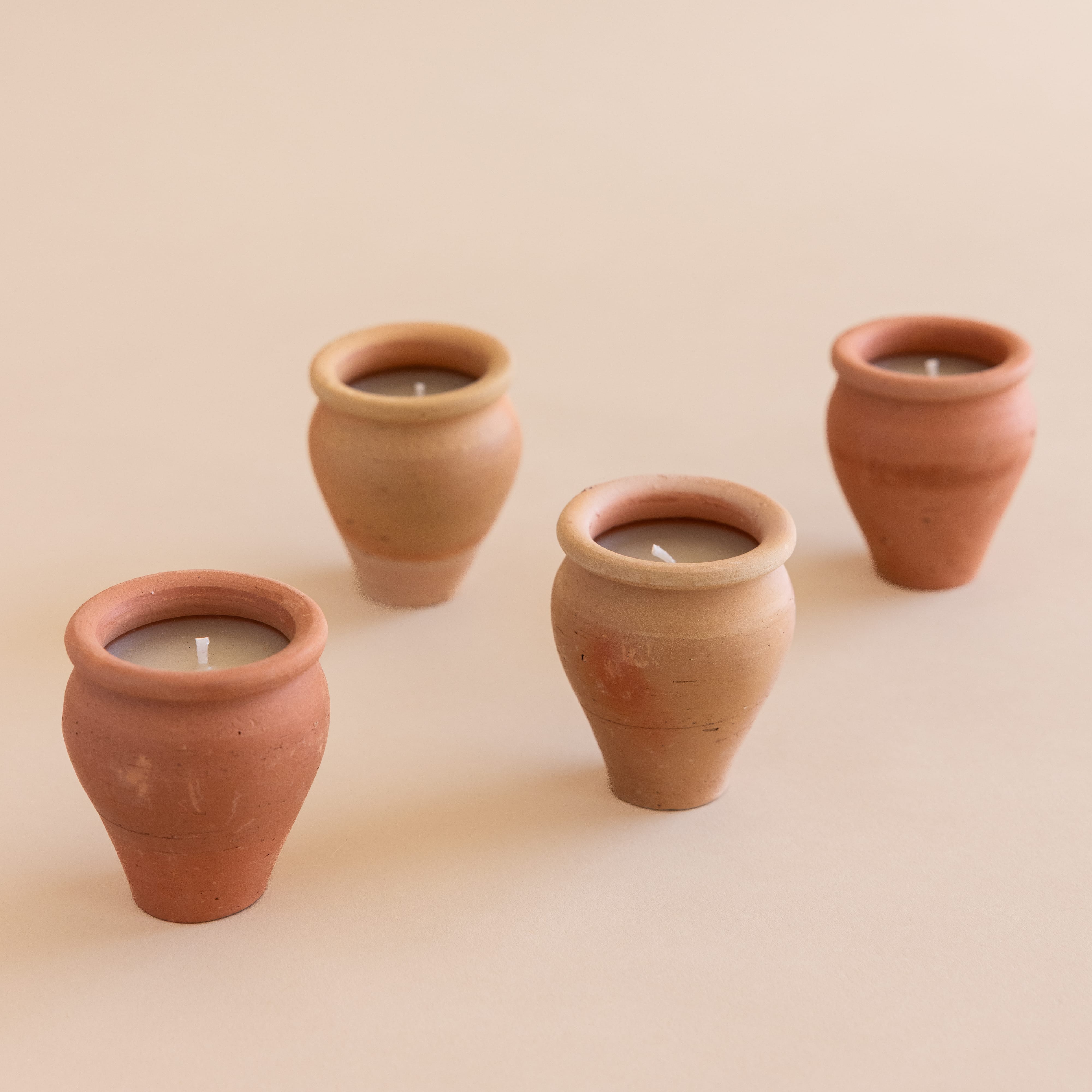 Dalit Goods Co Candles Terracotta Candle Set