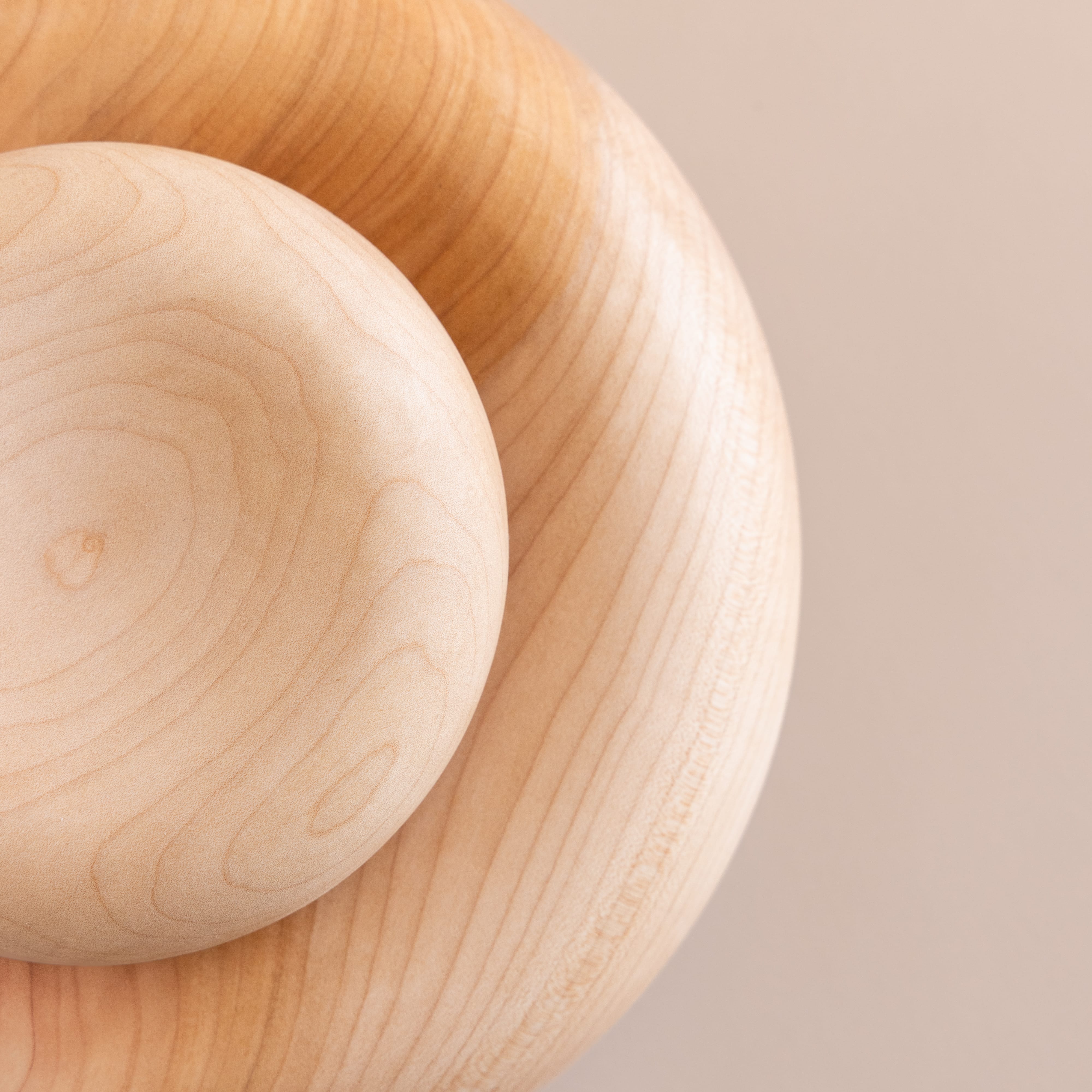 Elise Mclauchlan Trays + Catchalls The Maple Donut Bowl
