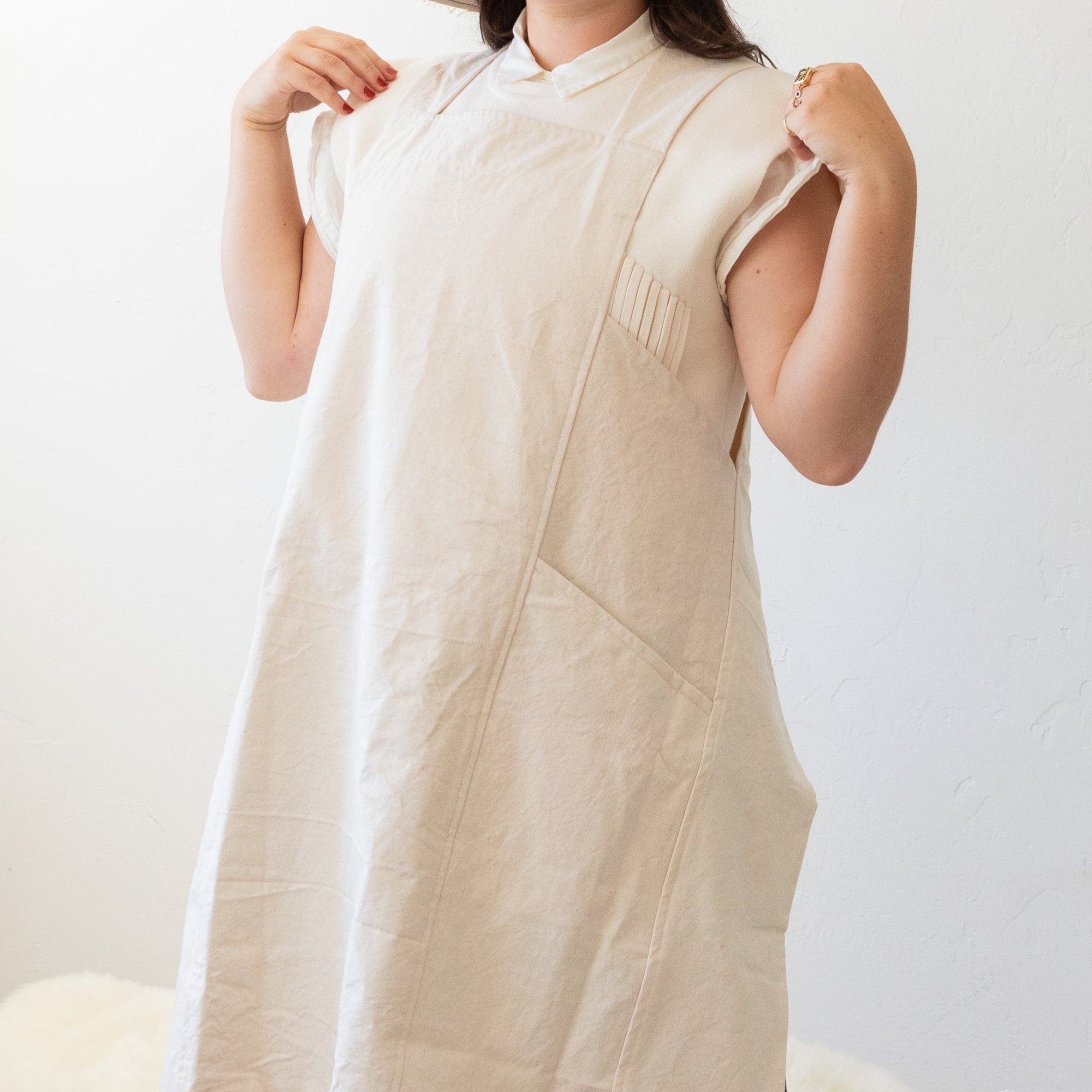 Floral Society Garden Tools + Objects Canvas Apron