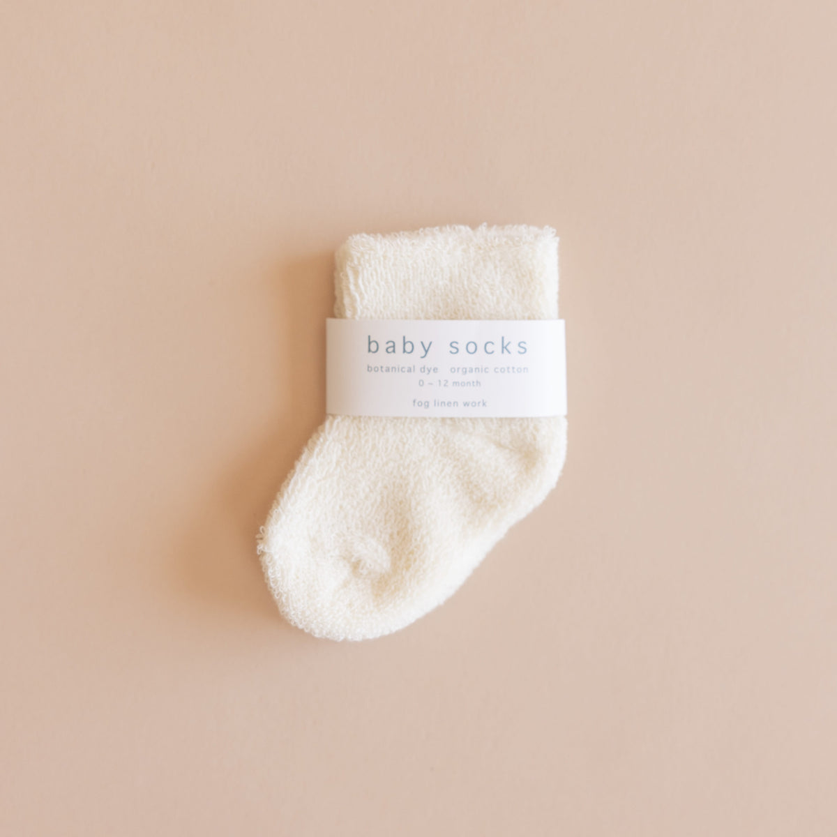FOG LINEN Kids Accessories Baby Pile Socks