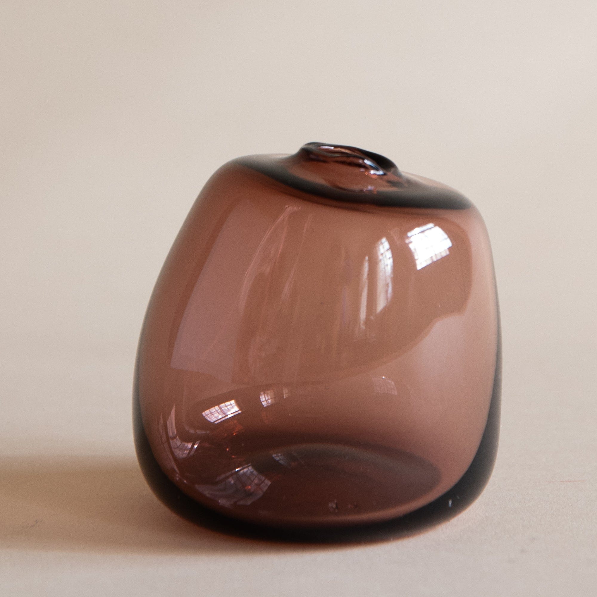 Gary Bodker Bud Vase Rose Round Little Gem Bud Vase