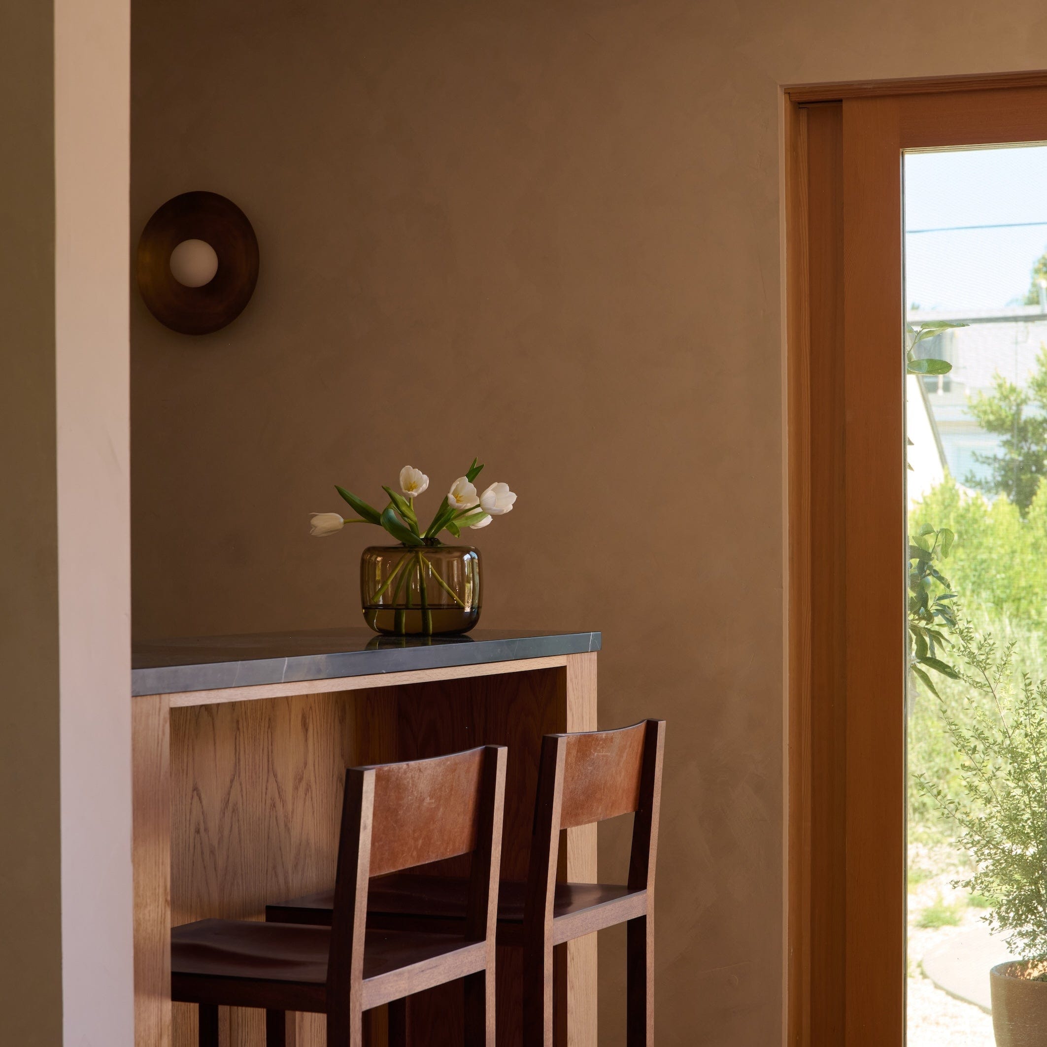 Gary Bodker Bud Vase XL / Charcoal Round Gem Bud Vase