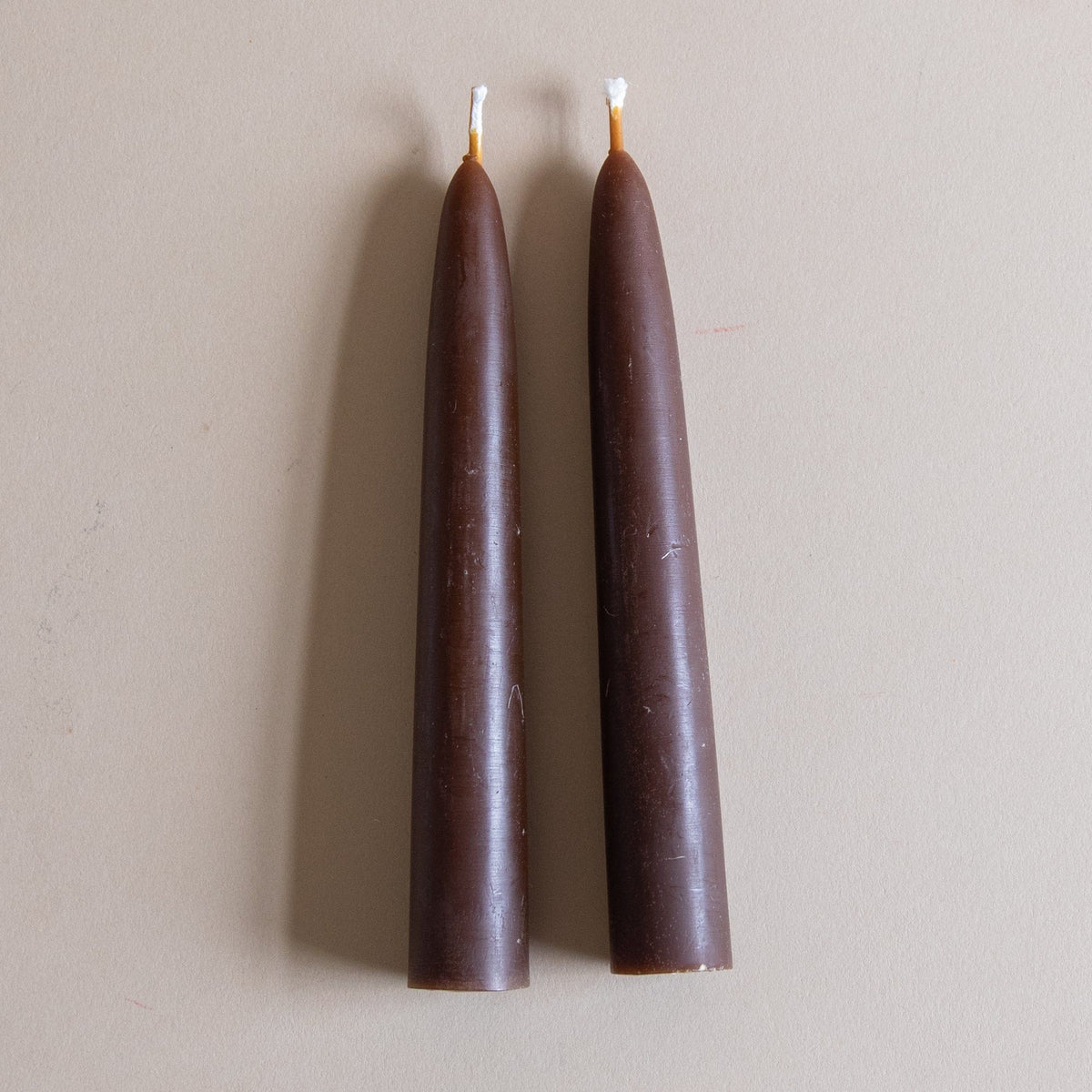 GREENTREE CANDLES Tapers Espresso / 6" Taper Candles by Greentree
