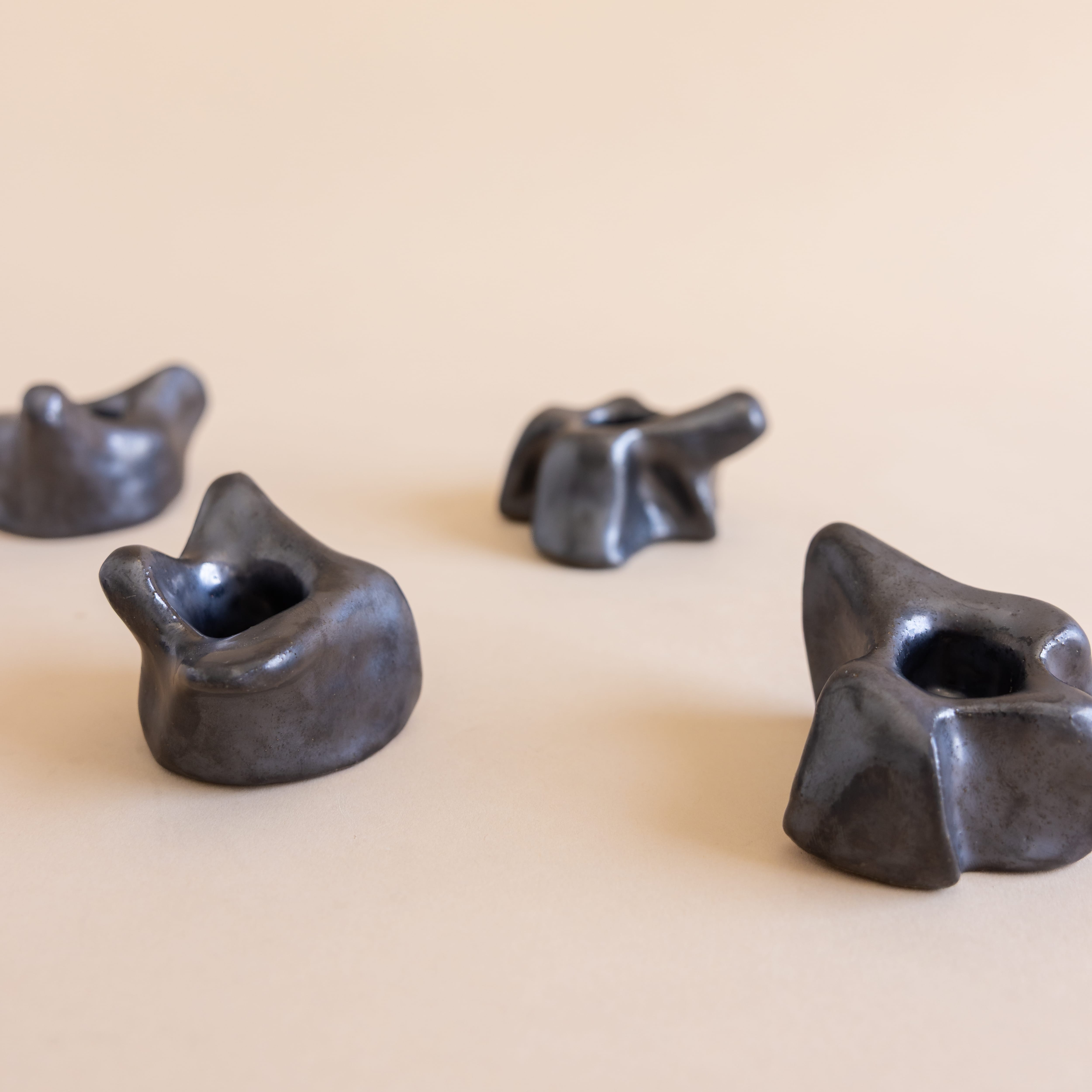 Hannah Cohen Candle Holders Matte Ember Candle Holder