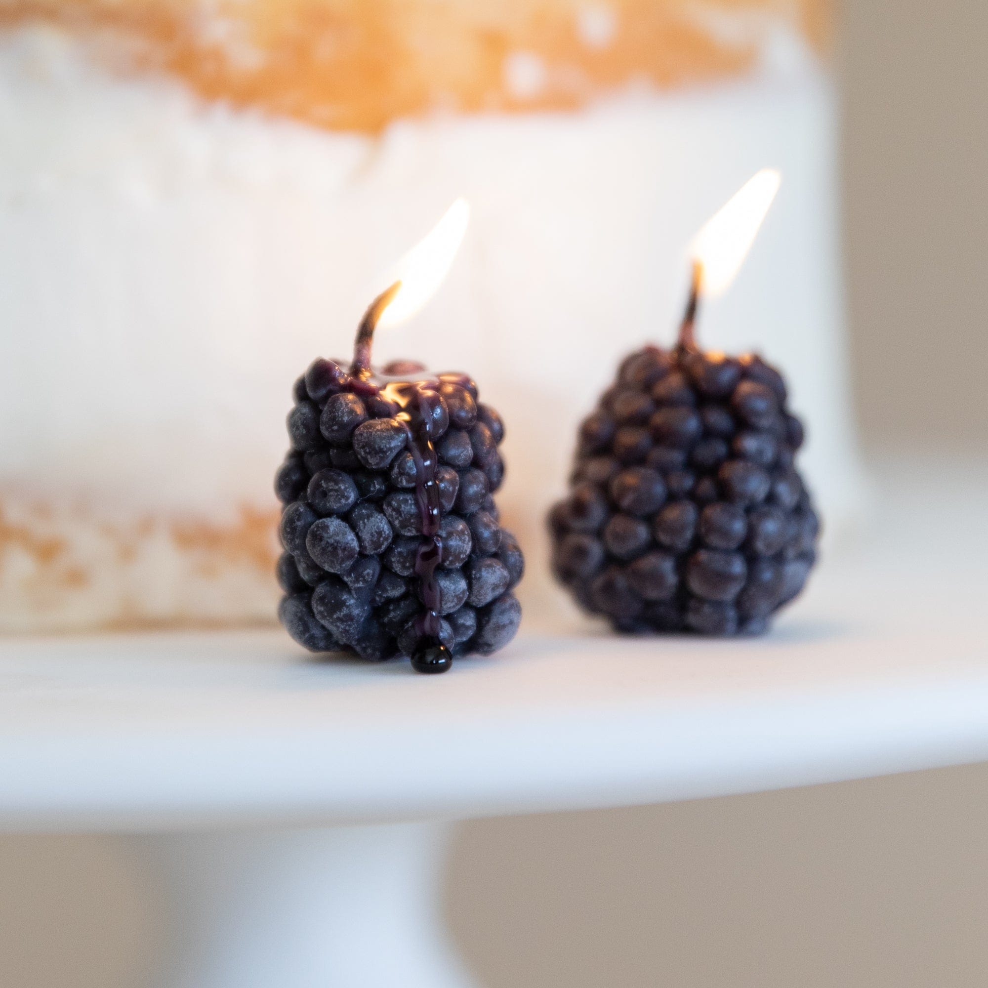 Happy Organics Specialty Blackberry Birthday Candles