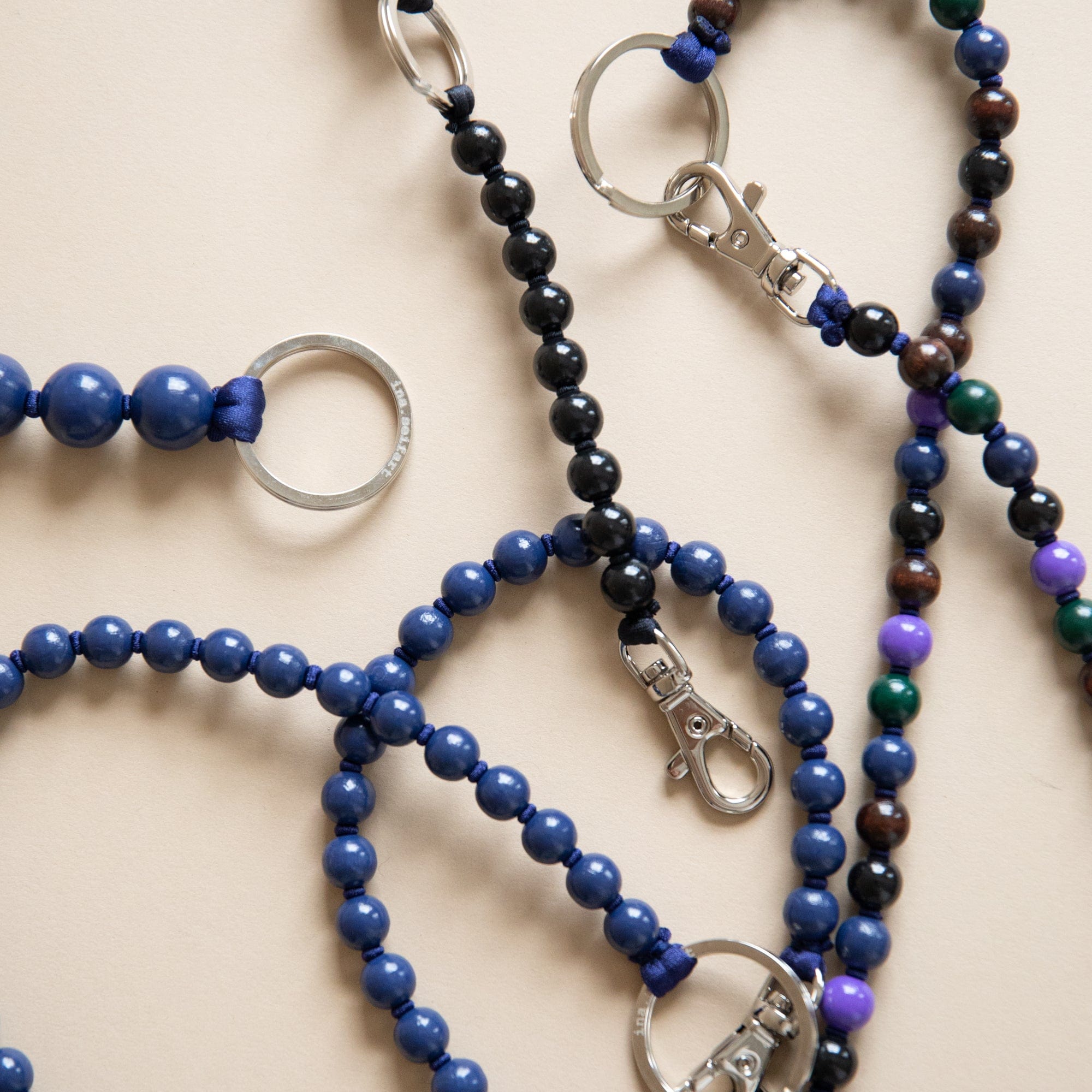 Ina Seifart Keychains Long Beaded Keyholder