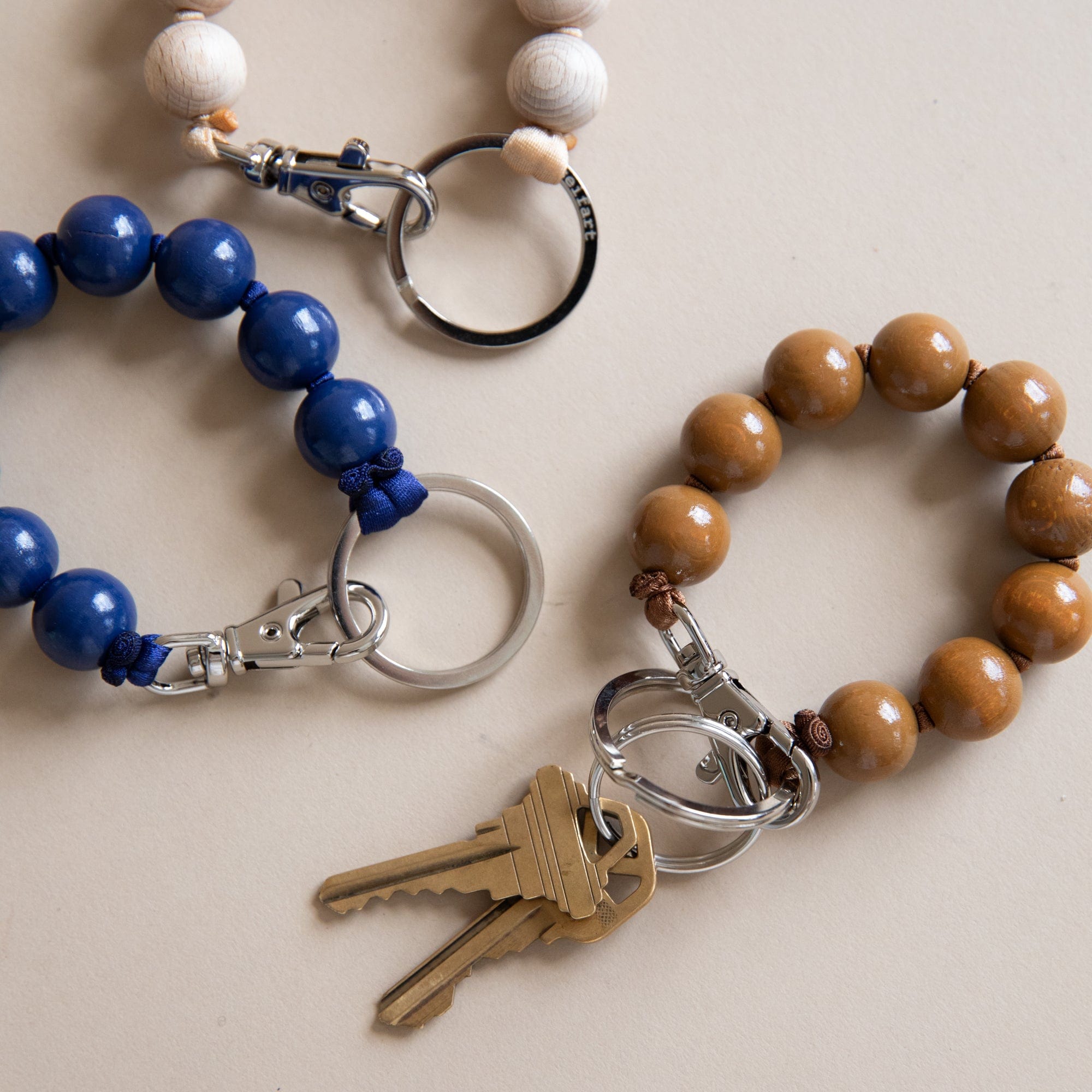 Ina Seifart Keychains Short Big Beaded Keyholder