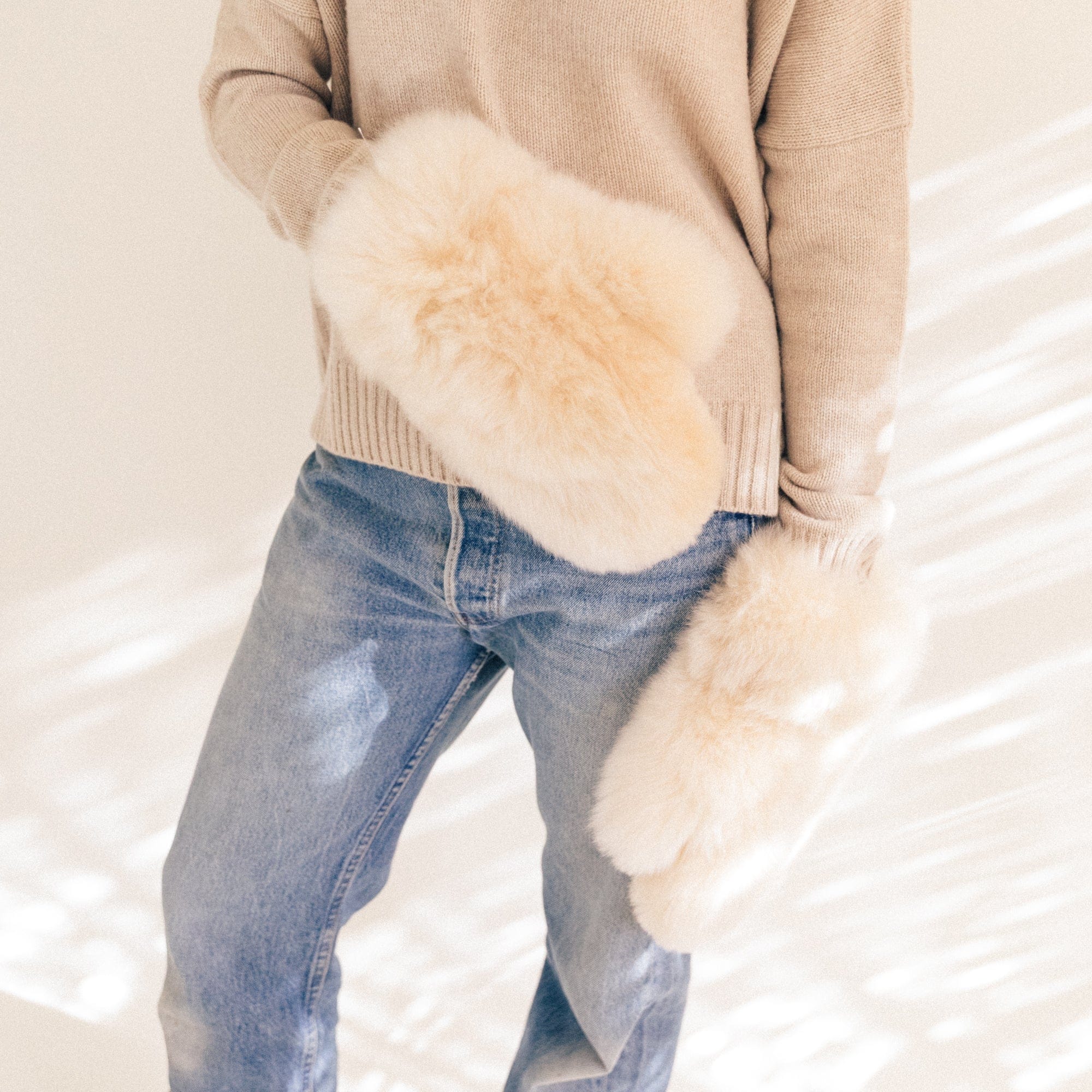 Intiearth Gloves Alpaca Mittens