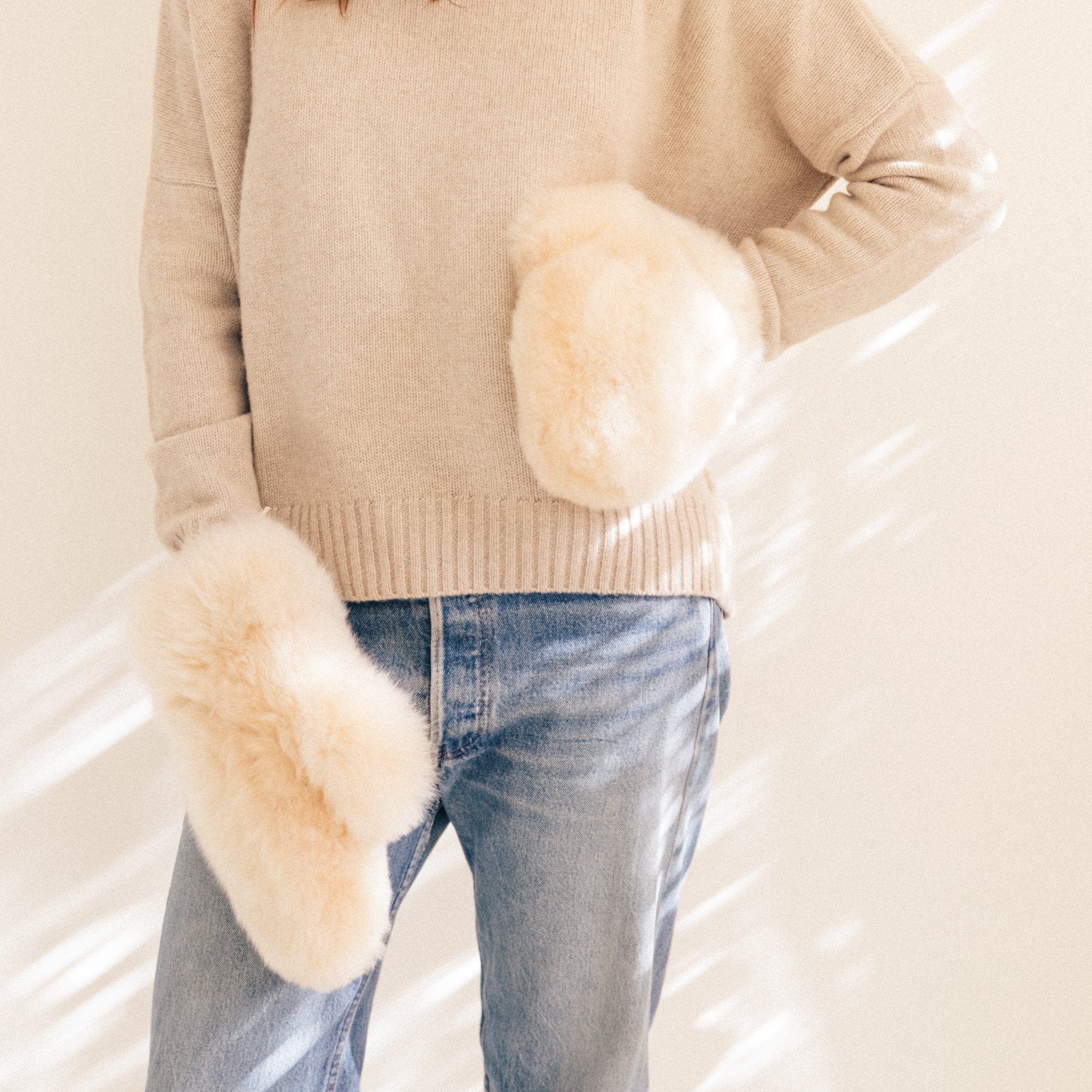 Intiearth Gloves Alpaca Mittens