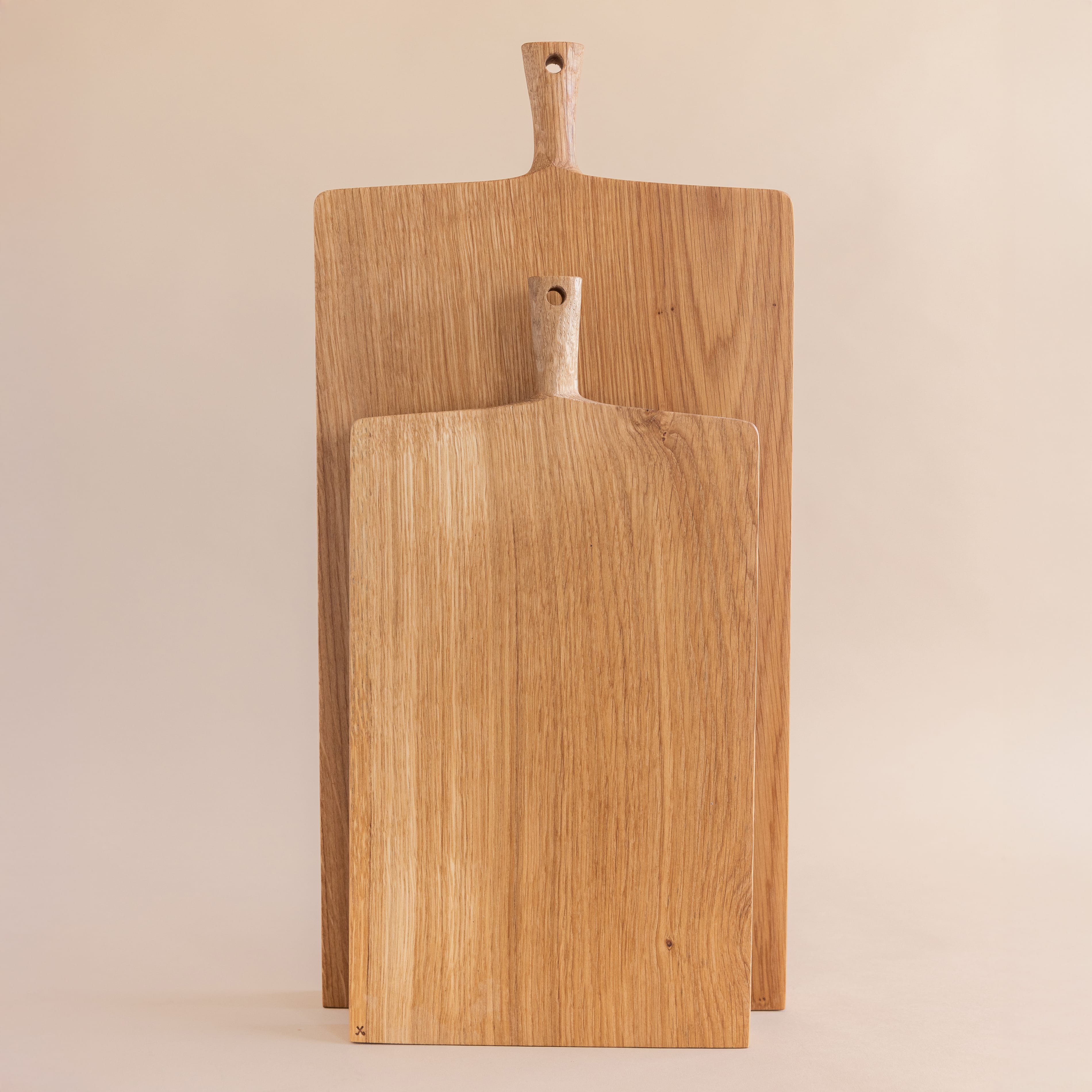 Jamie Gaunt Boards Oak Cutting Board with Carved Handle