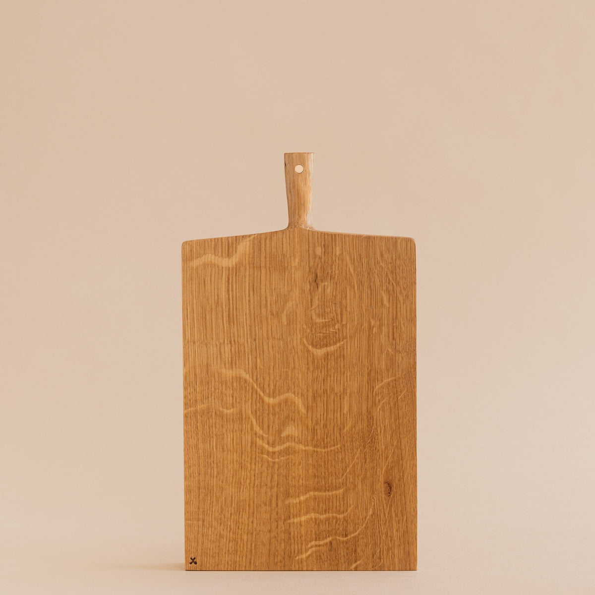 Jamie Gaunt Boards Small Oak Cutting Board with Carved Handle