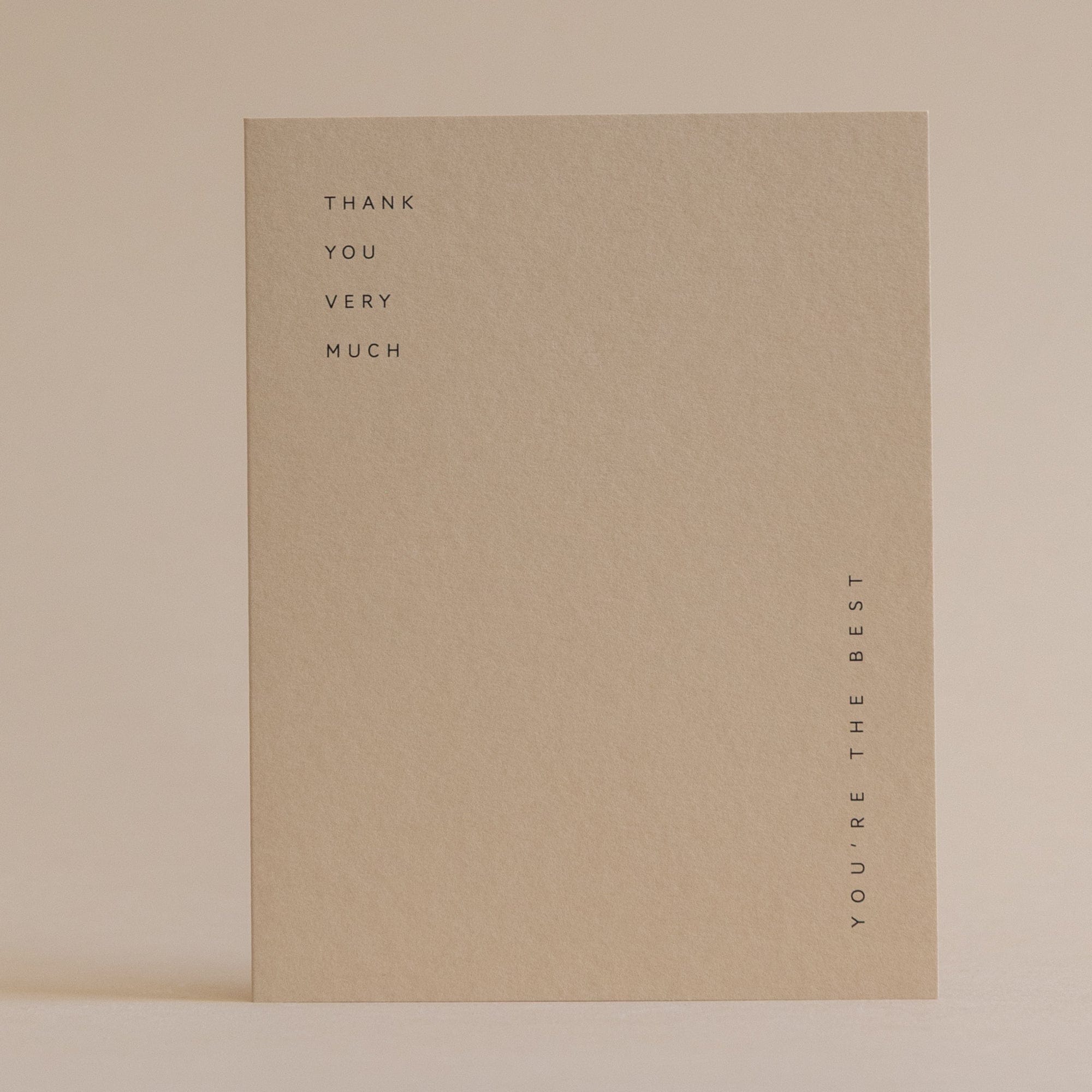 Jaymes Paper Greeting Cards You're the Best Card