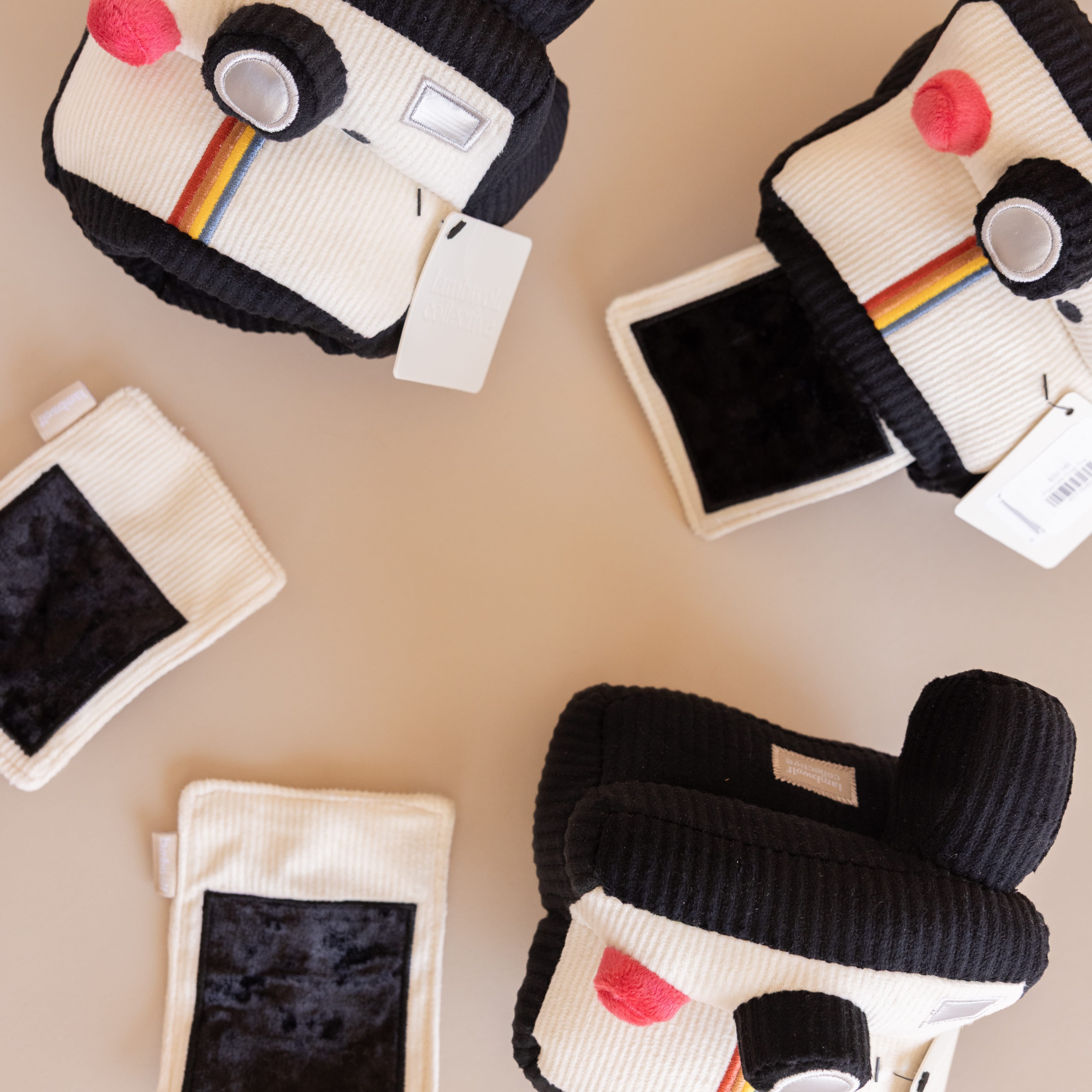 Lambwolf Collective pet accessories Polaroid Dog Toy
