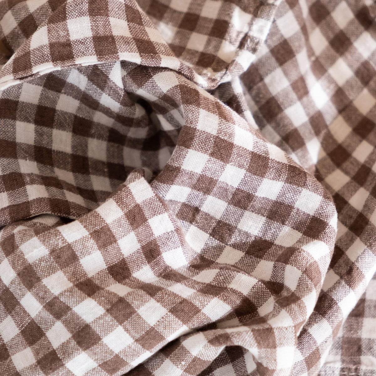 standard - brown gingham