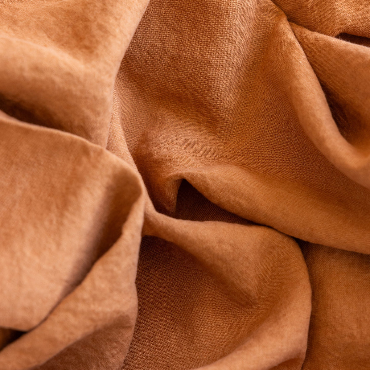 Linge Particulier Tablecloths Large - 63" x 118" / Cinnamon French Linen Tablecloth
