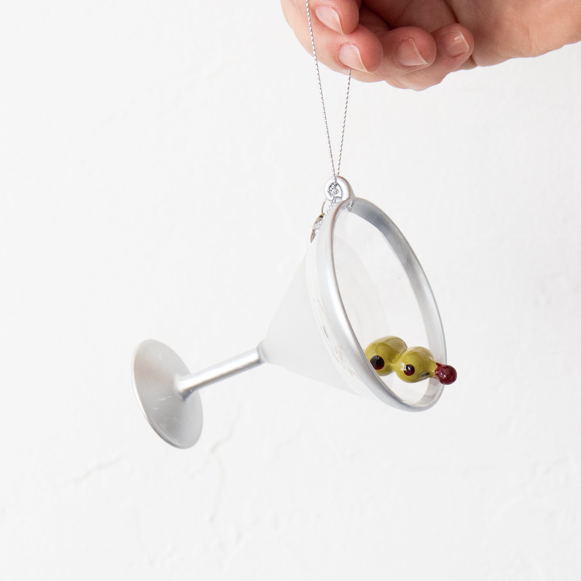 Love and Victory Seasonal Martini Cocktail Ornament