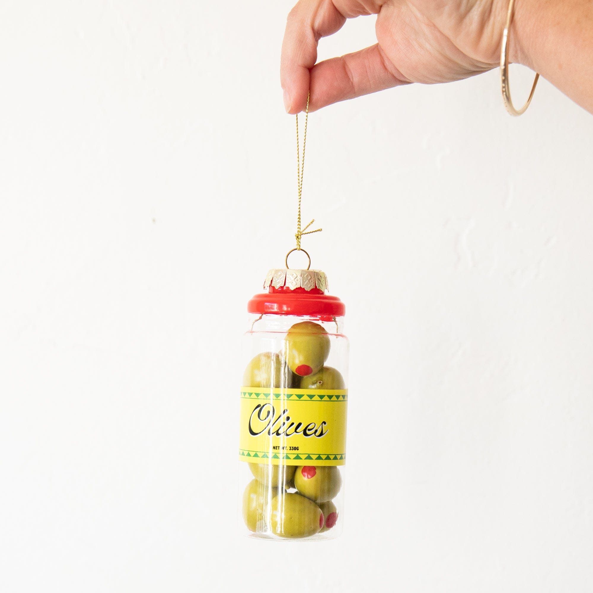 Love and Victory Seasonal Olive Jar Ornament