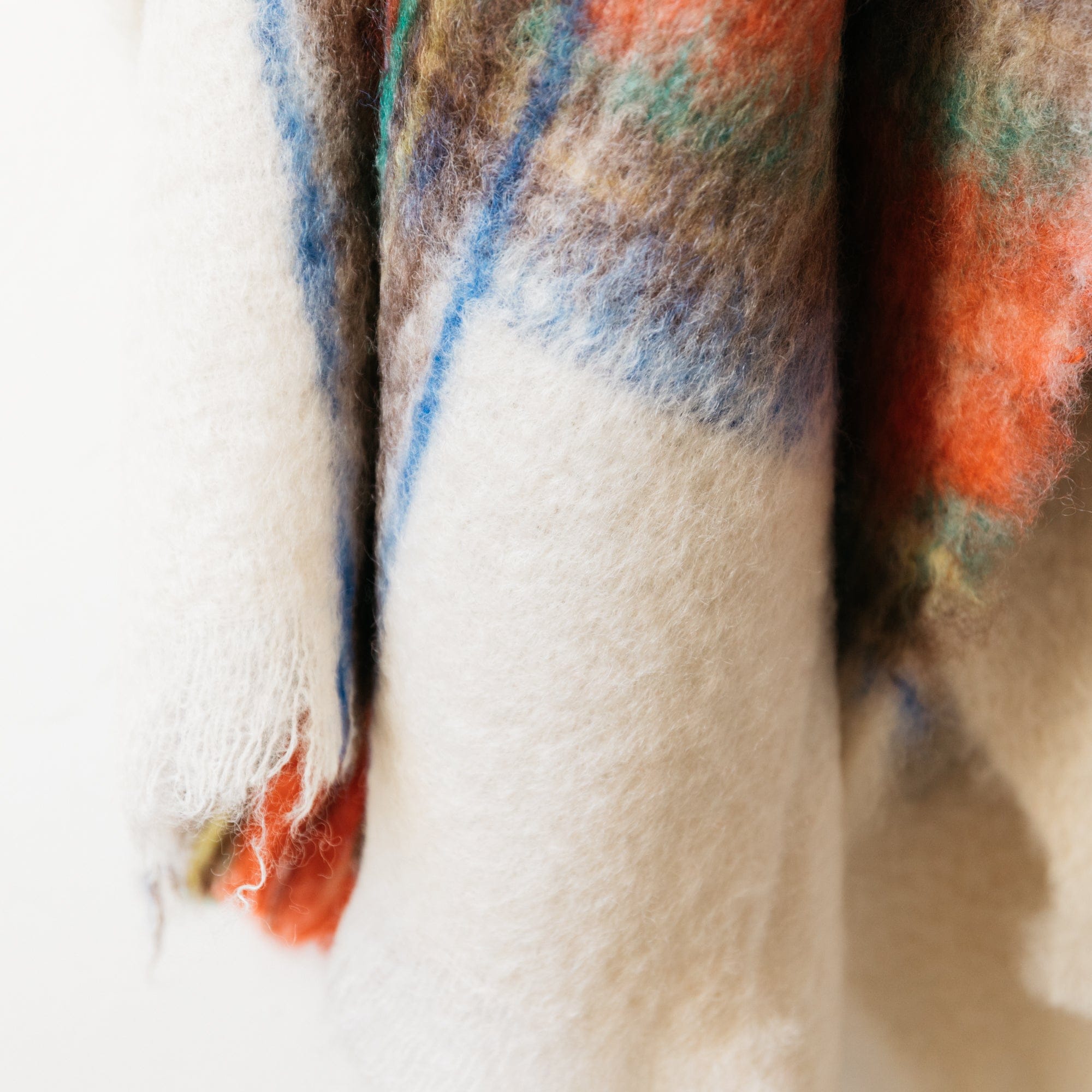 Mantas Ezcaray Blankets + Throws Tartan Mohair Throw